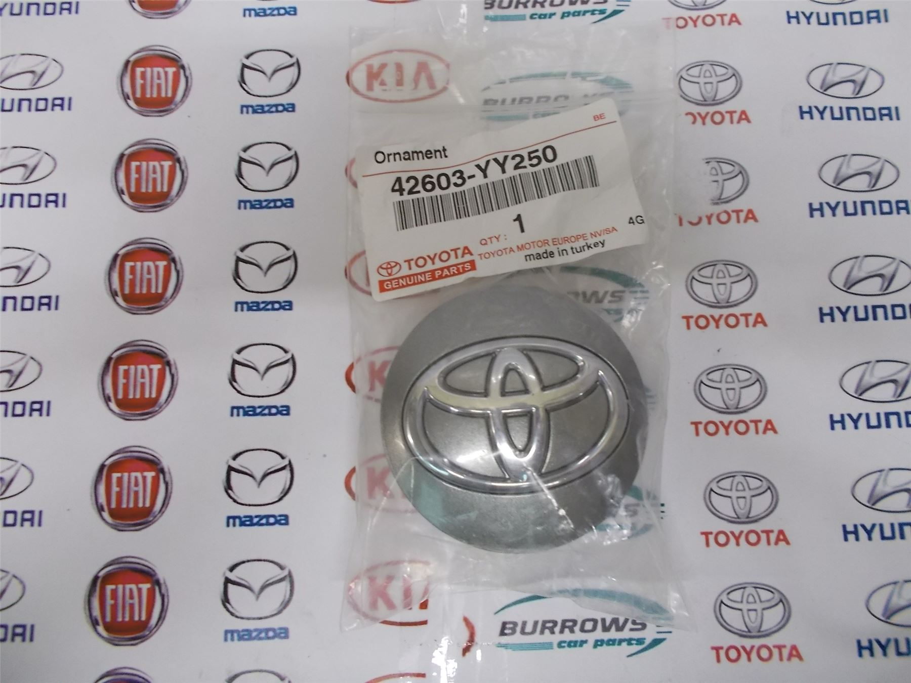 Genuine Toyota Yaris 2013> Alloy Wheel Centre Cap 42603YY250 eBay