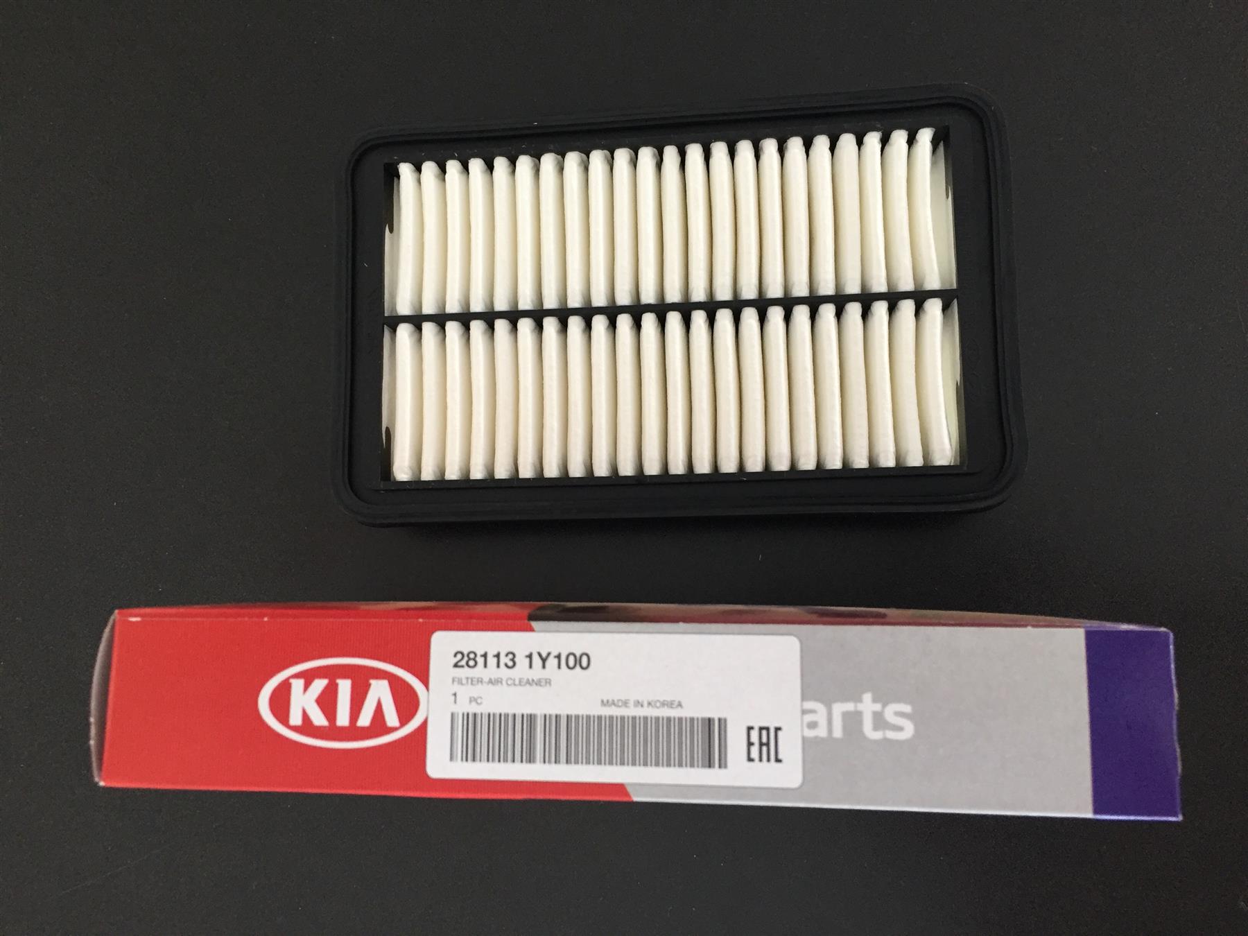 Genuine Kia Picanto 20112014 Air Filter 281131Y100 eBay