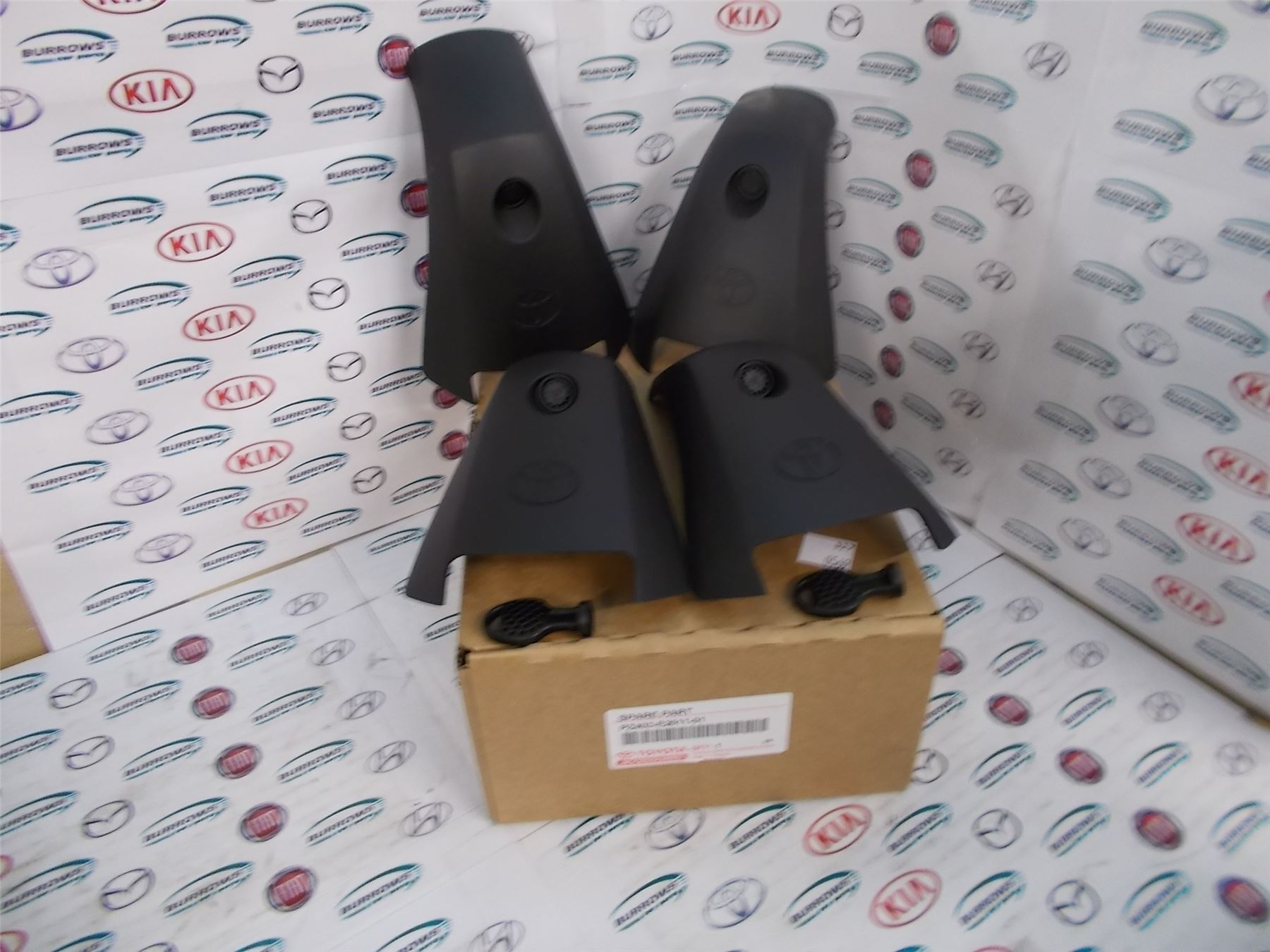 Genuine Toyota Roof Rack End Cover Plate Cap PZ403E261101 eBay