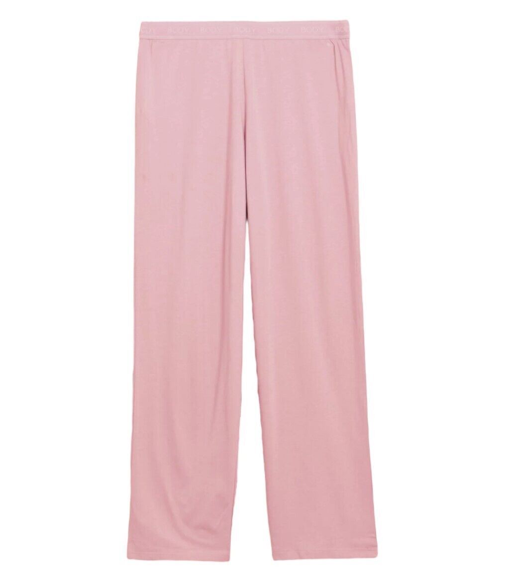 EX M*S LADIES TROUSER Jersey elasticated waist STRAIGHT LEG COTTON MODAL pants - Picture 16 of 16