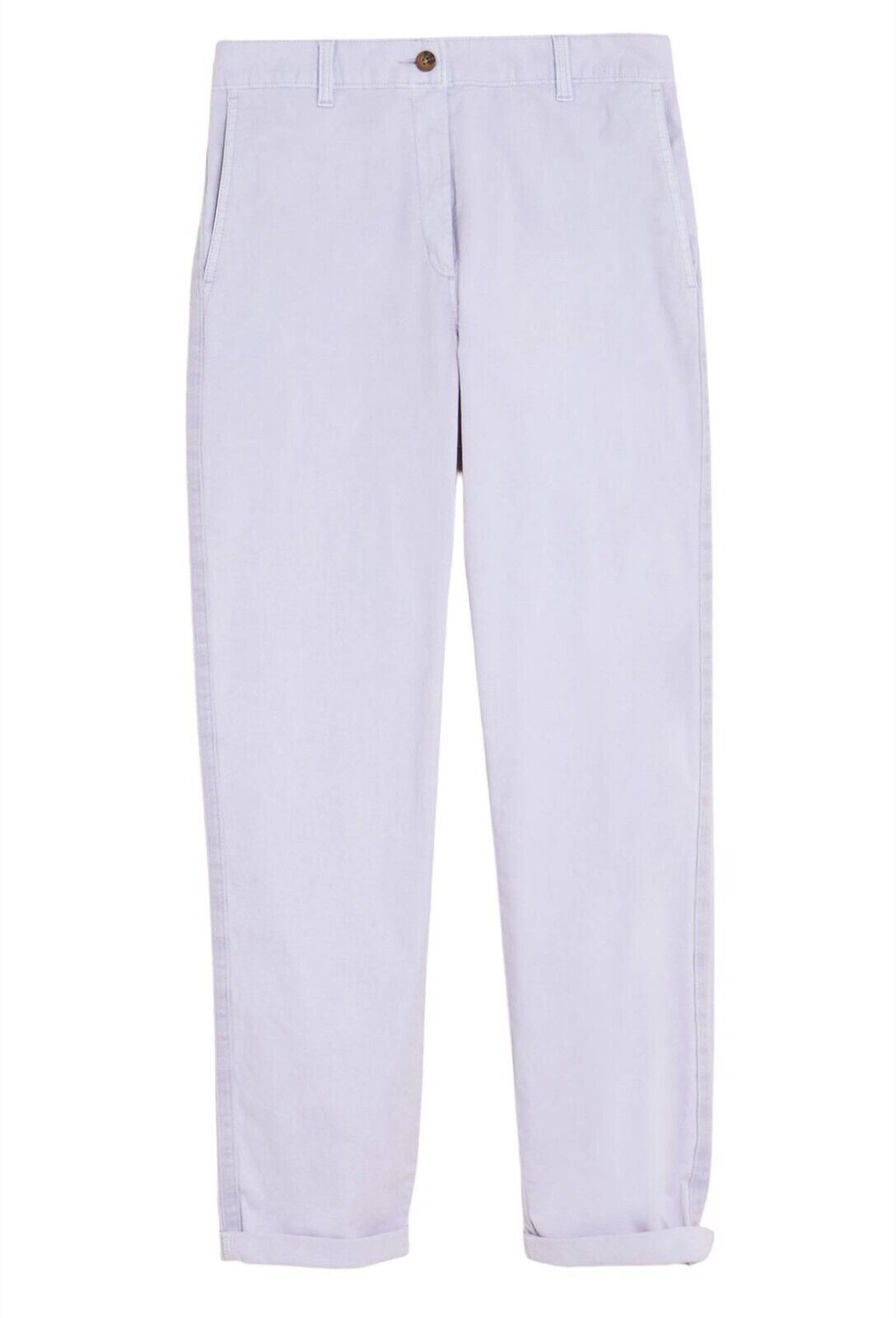EX M&S DAMAS SLIM FIT CHINOS ALGODÓN RICO TOBILLO GRAZER PANTALONES PANTALÓN - Imagen 14 de 19