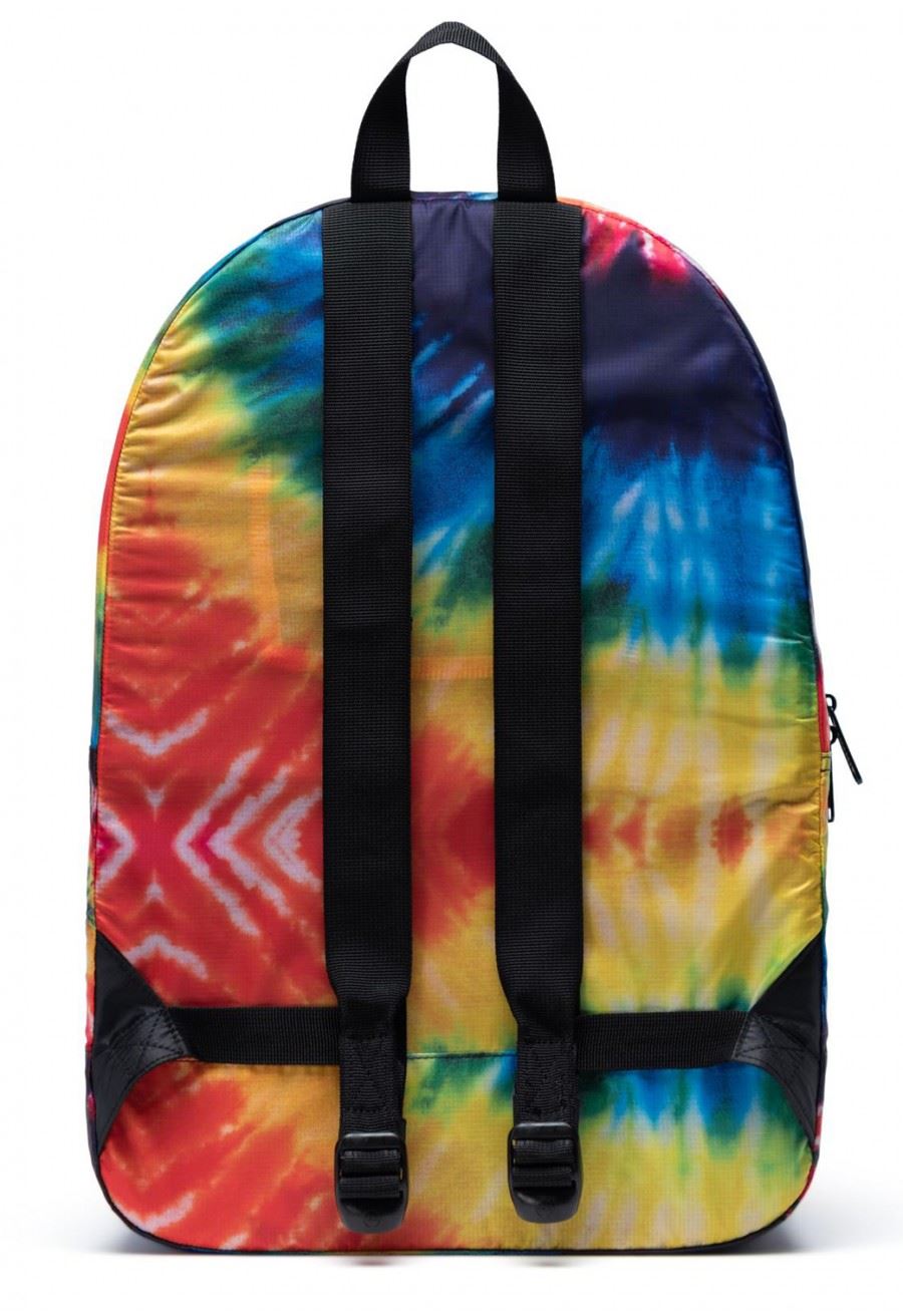 Herschel Unisex Packable Daypack Rainbow Tie Dye Backpack ...
