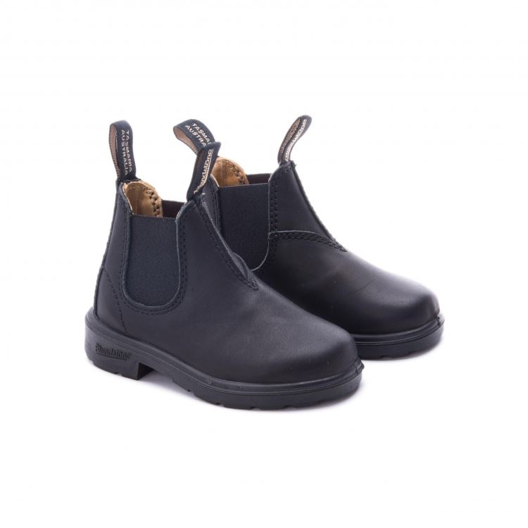 BLUNDSTONE 531 BOOTIES KIDS BLACK LEATHER ELASTIC SHOES BABY//A DA 25 A 35,5