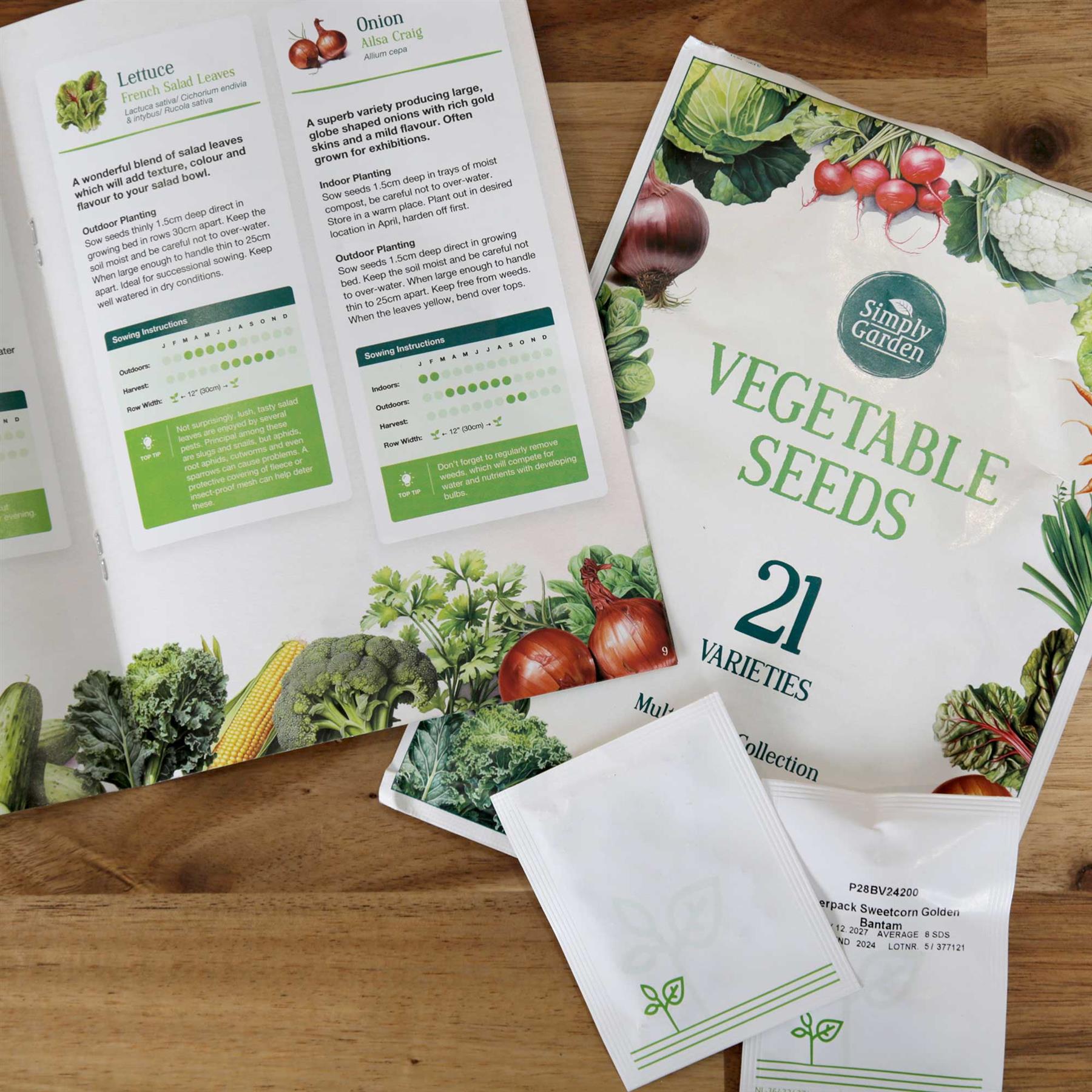 Garden Treasures Fresh Herbs Vegetable Fruit Seeds Grow Your Own Indoor Outdoor - Picture 13 of 58
