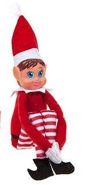 Naughty Christmas Elf Elves Behavin Badly Shelf Outfits Boy Girl - Picture 15 of 47