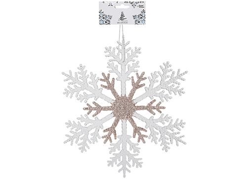 Rose Gold Christmas Tree Decorations Hanging Bauble Star Heart Unicorn Ornaments - Picture 10 of 17