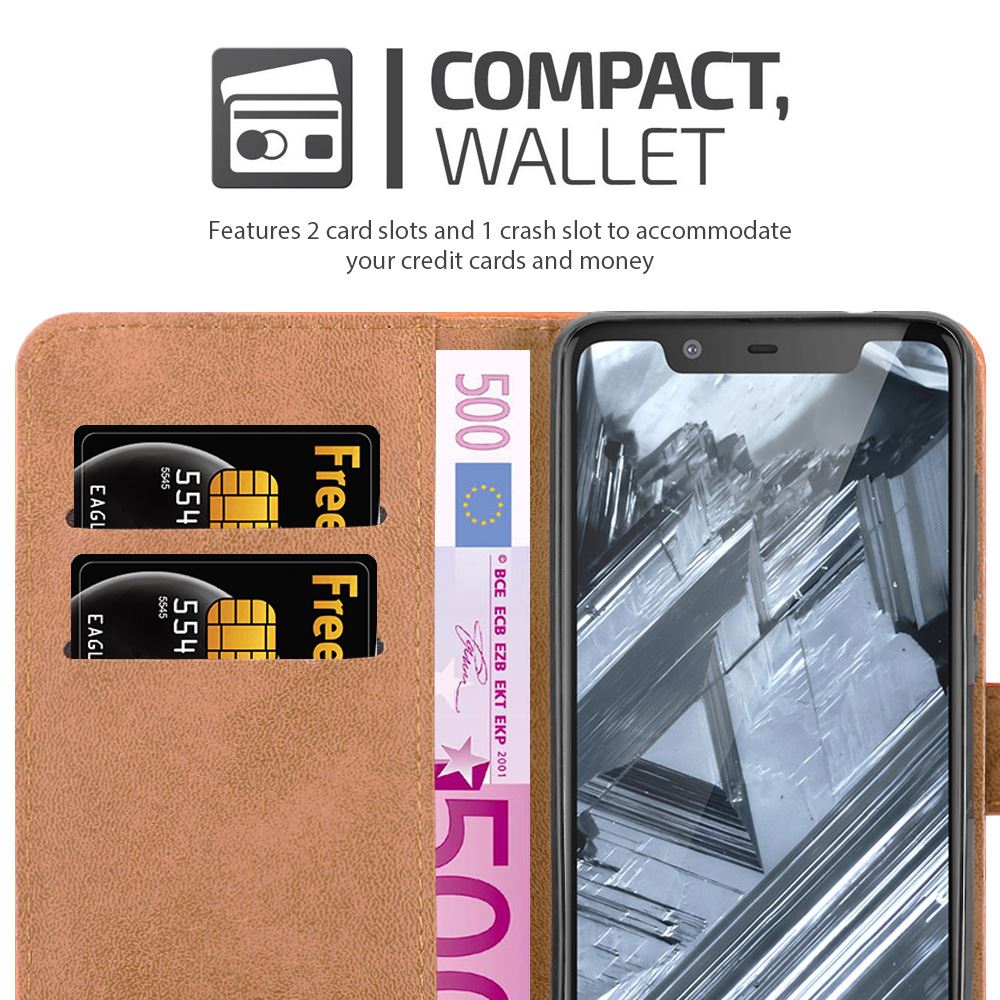 For Nokia 5.1 Phone Case Leather Wallet Book Flip Folio Stand View Cover - Picture 37 of 46
