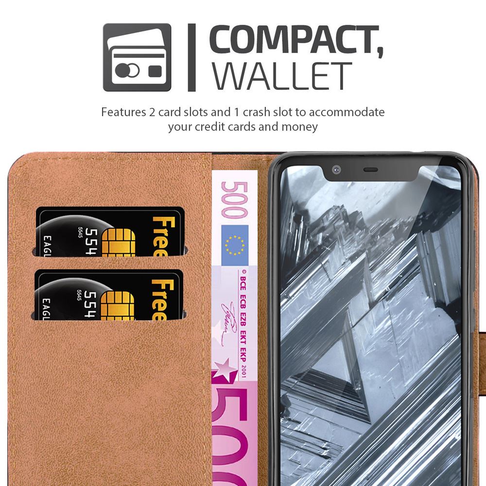 For Nokia 5.1 Phone Case Leather Wallet Book Flip Folio Stand View Cover - Picture 10 of 46