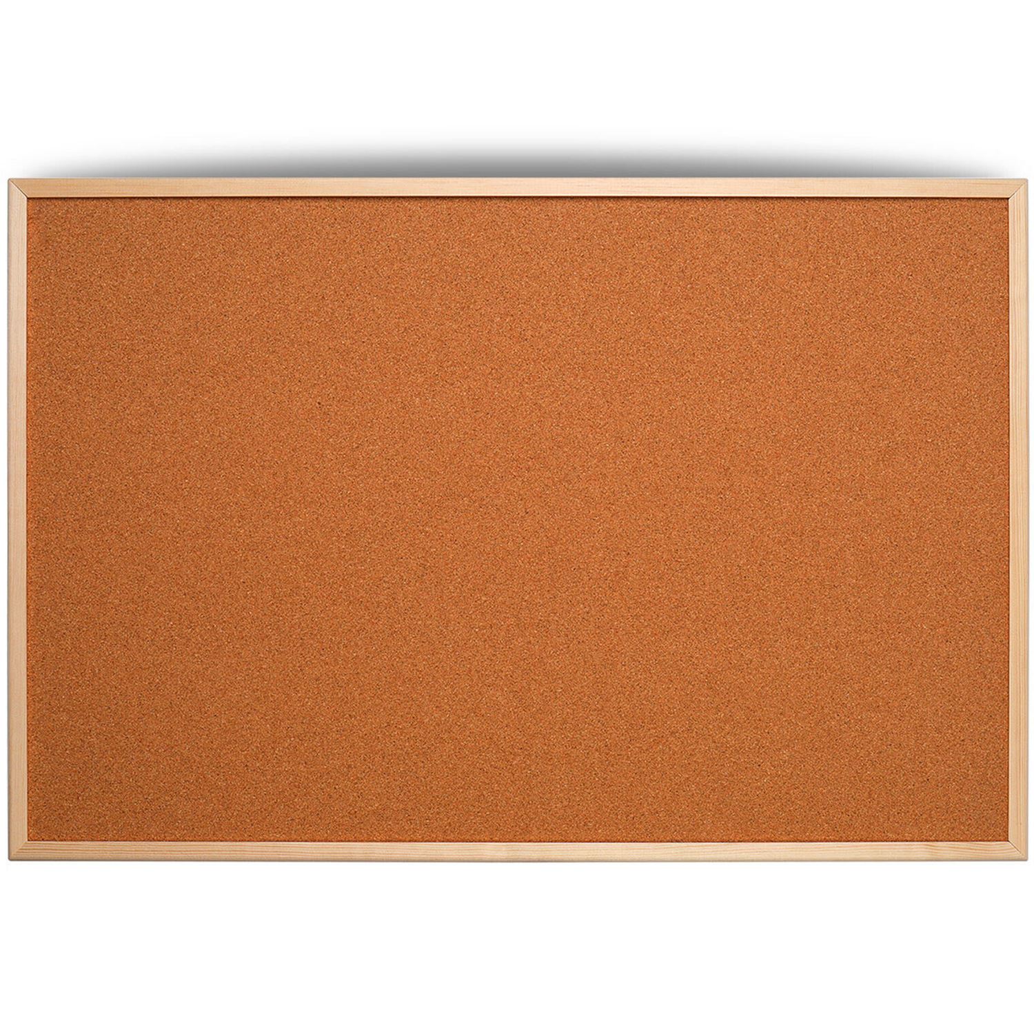 CORK PIN MESSAGE Notice Board Wooden Frame Office Memo School Pinboard