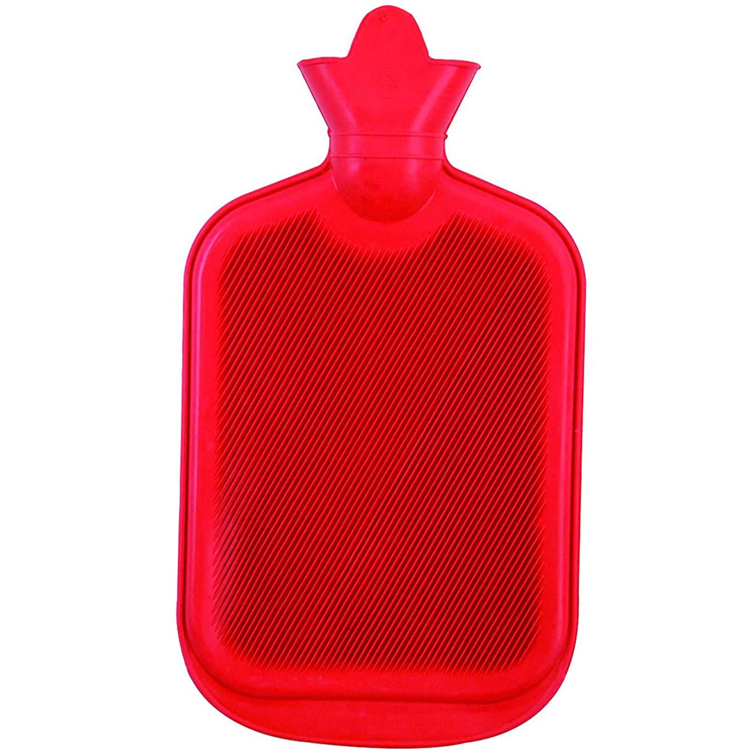 2L Extra Long Hot Water Bottle With Faux Fur Removable Cover Full Body