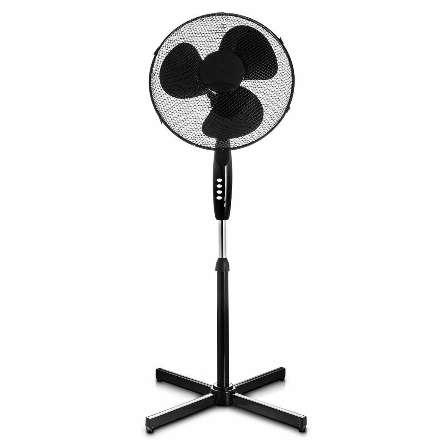 PEDESTAL COOLING FAN DESK FANS OSCILLATING STAND STANDING HOME OFFICE 3