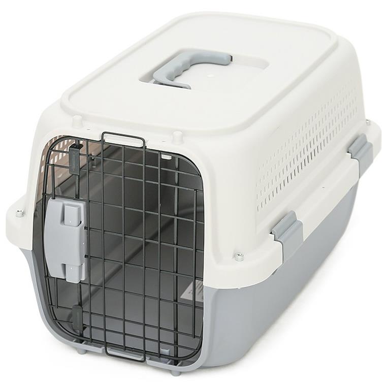 Large Pet Carrier Outdoor Travel Animal Transport Carry Cat Dog Basket Crate Box - Picture 9 of 14