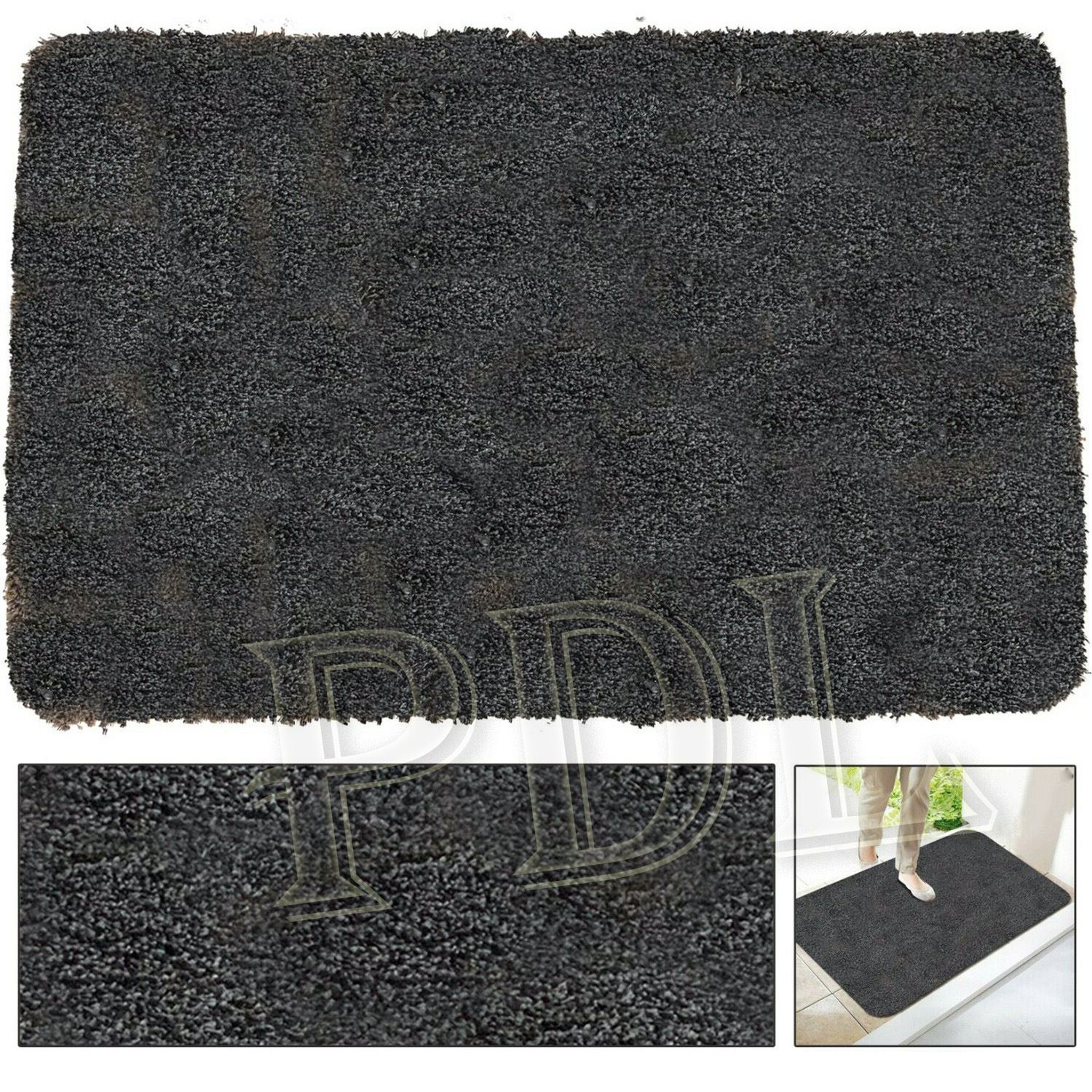 Super Absorbent Doormat Magic Step Door Mat Microfibre Washable Indoor