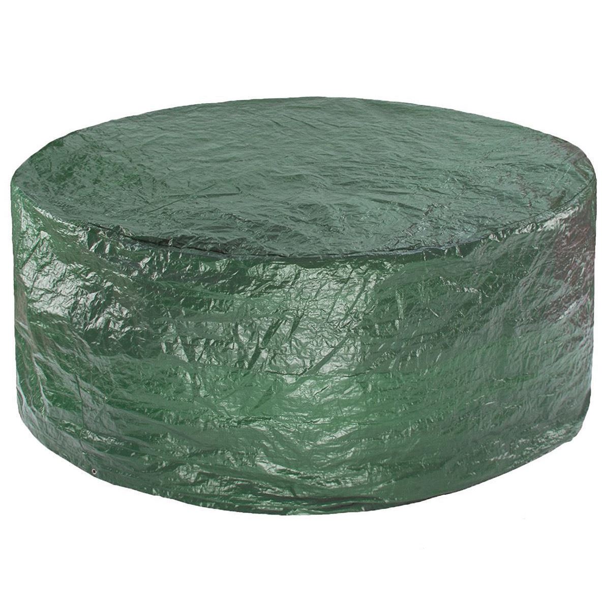 Faboer Outdoor Medium Round Garden Patio Table Chair Set Furniture