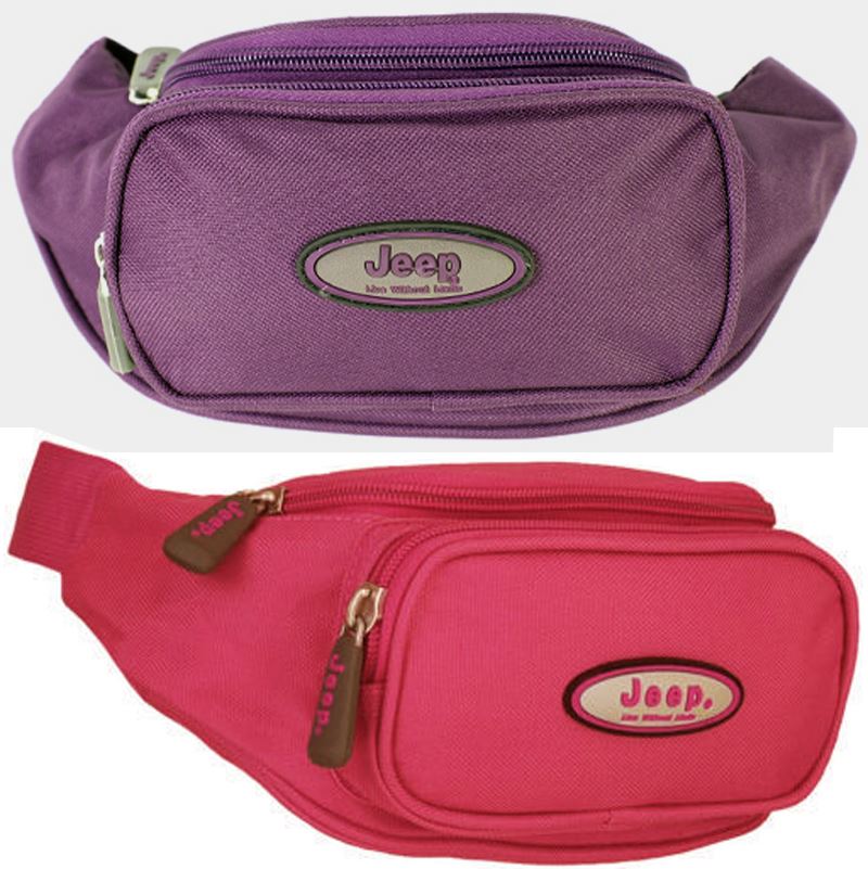 OFFICIAL JEEP WOMENS WAIST BUM BAG MONEY BELT TRAVEL HOLIDAY SAFE POUCH