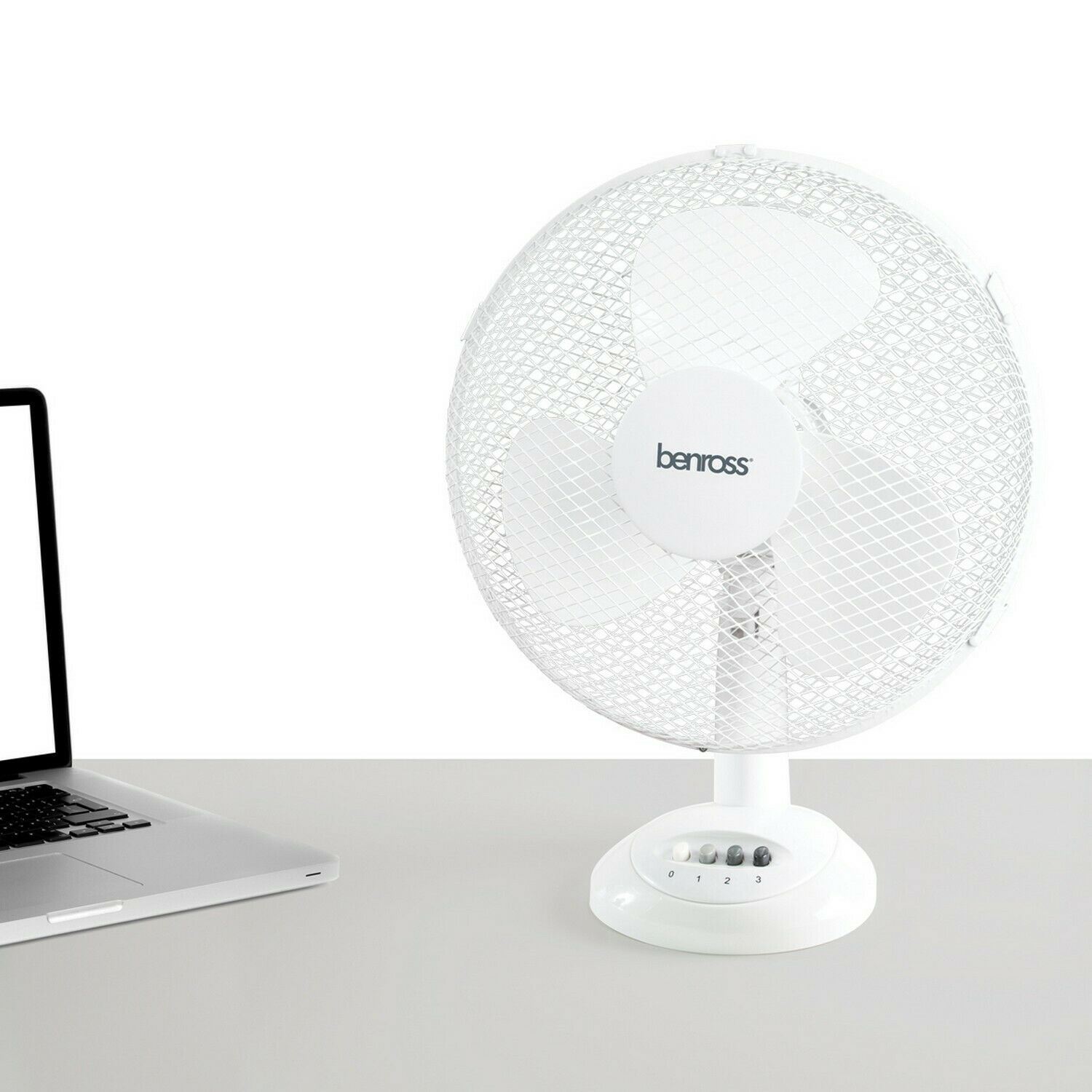 PEDESTAL COOLING FAN DESK FANS OSCILLATING STAND STANDING HOME OFFICE 3