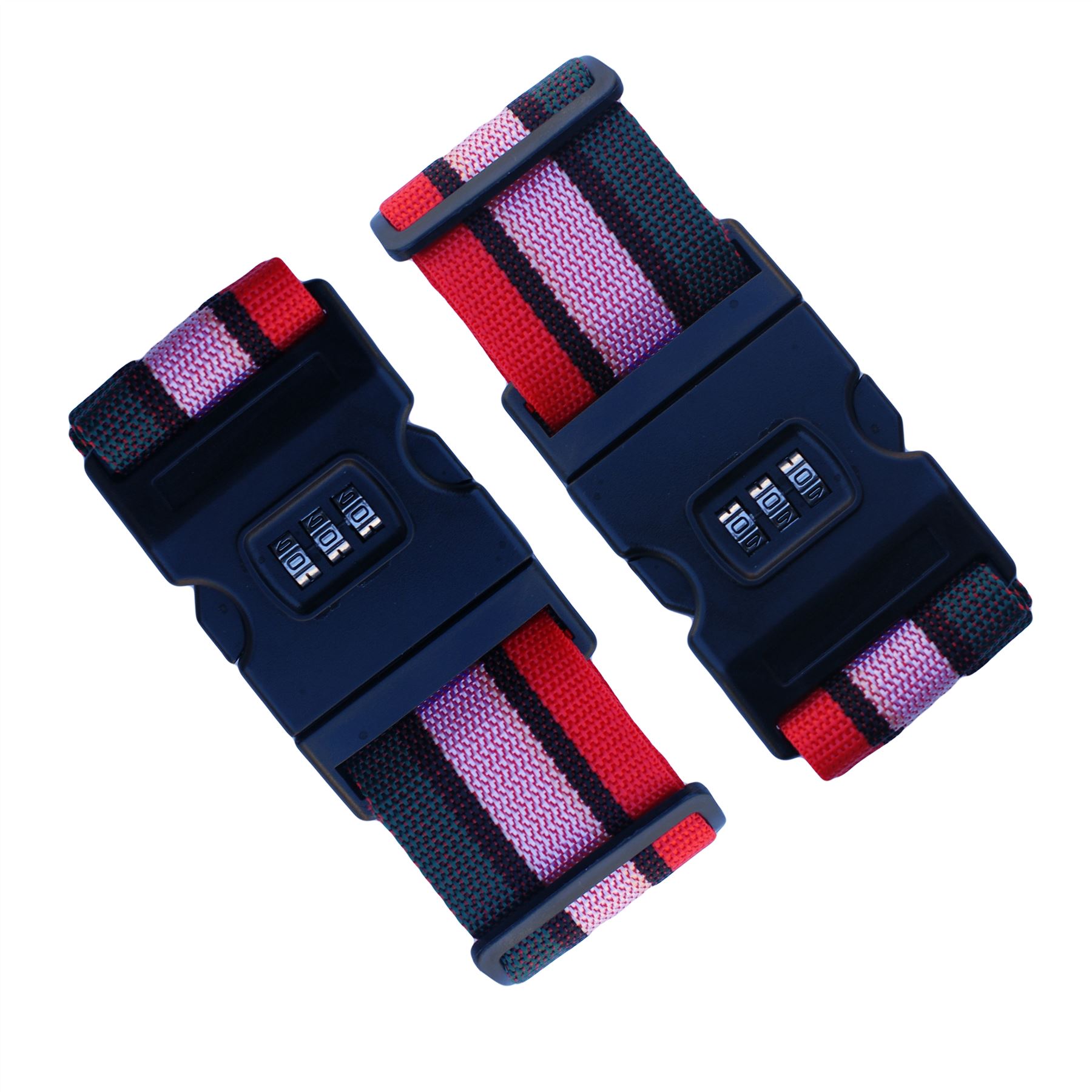 Adjustable Suitcase Luggage Baggage Straps Combination Lock Belt Tie