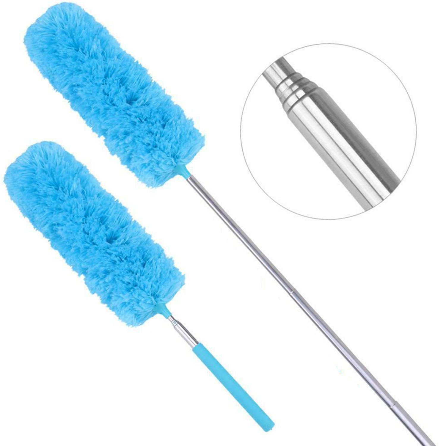 Microfibre Duster Telescopic Handle Extendable Magic Cleaning Feather Brush eBay