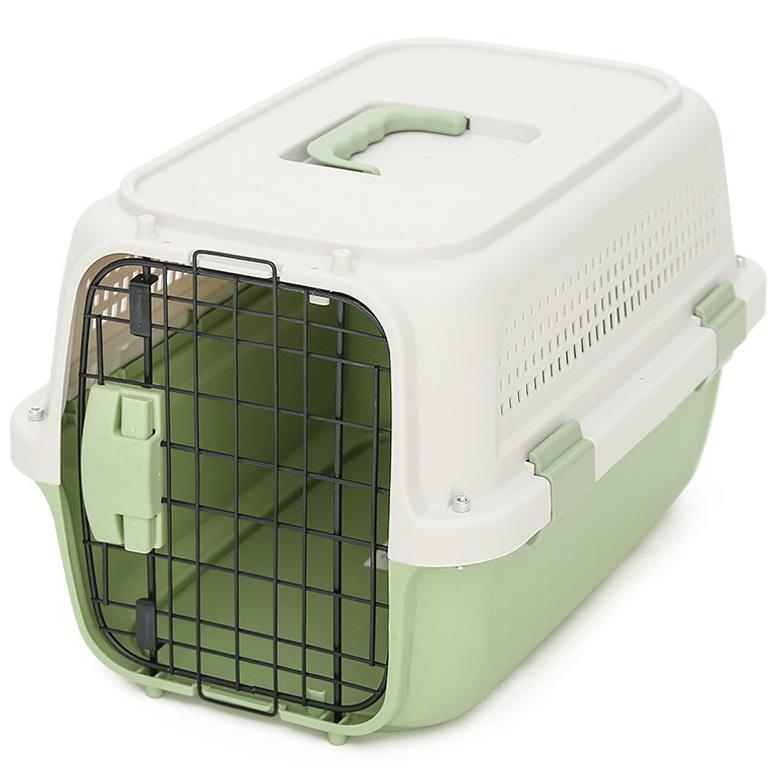 Large Pet Carrier Outdoor Travel Animal Transport Carry Cat Dog Basket Crate Box - Picture 6 of 14