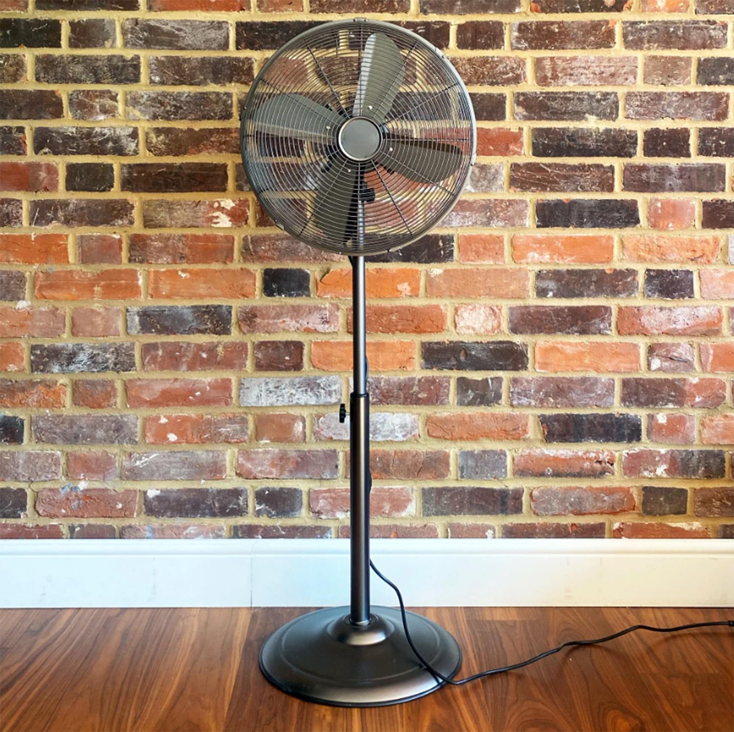 PEDESTAL COOLING FAN DESK FANS OSCILLATING STAND STANDING HOME OFFICE 3