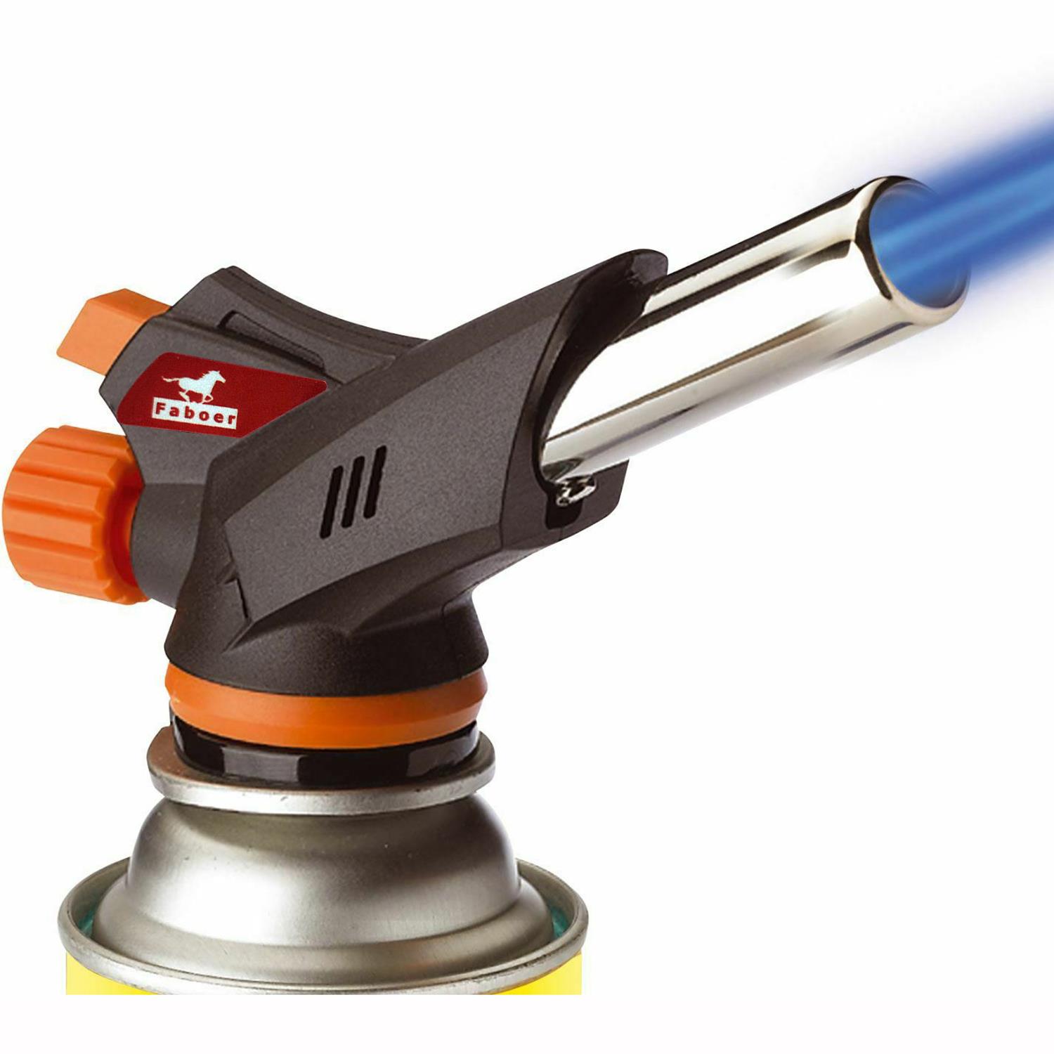 BLOW TORCH BUTANE FLAMETHROWER BURNER WELDING 4 GAS AUTO IGNITION