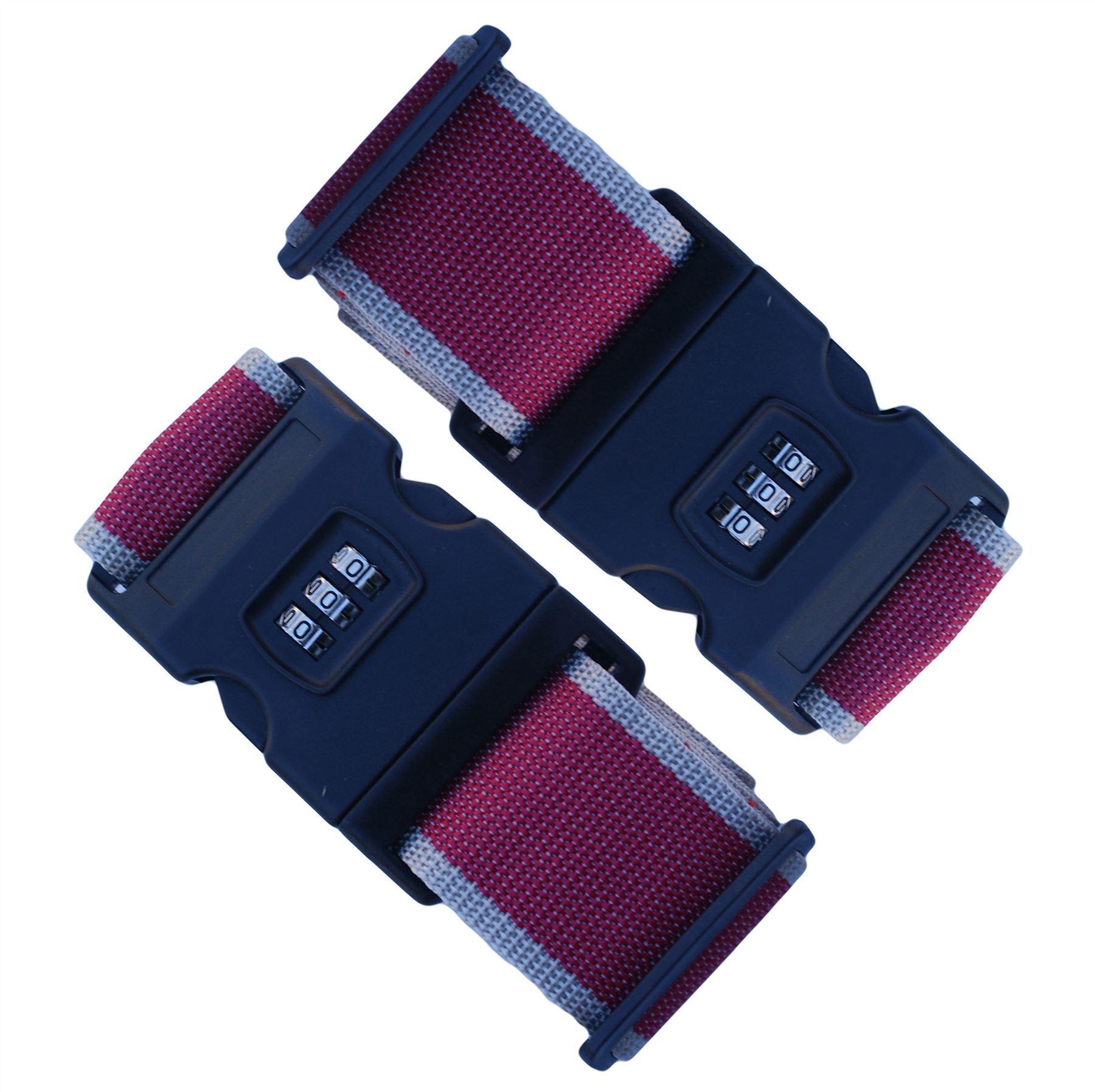 Adjustable Suitcase Luggage Baggage Straps Combination Lock Belt Tie