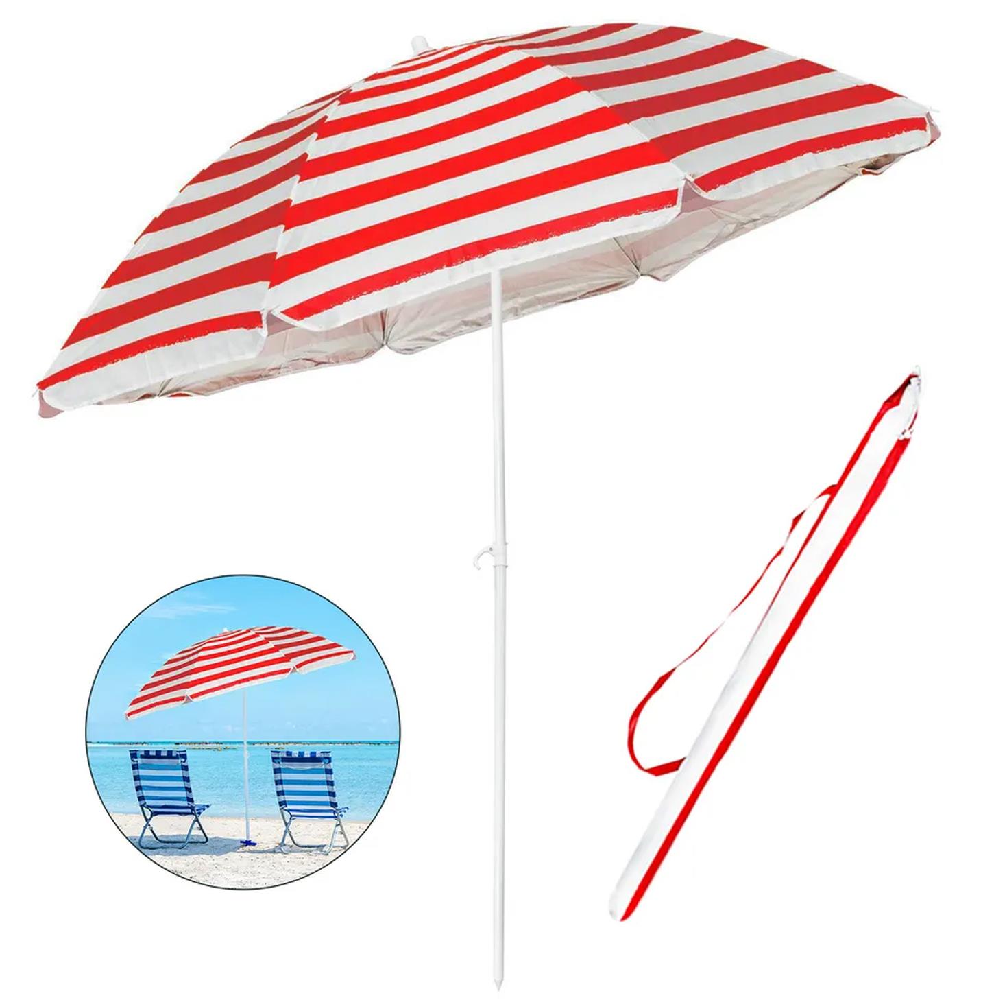 1.9M Garden Parasol Mandala Umbrella Tilt Outdoor Sun Shade Canopy Outdoor Patio - Picture 19 of 21