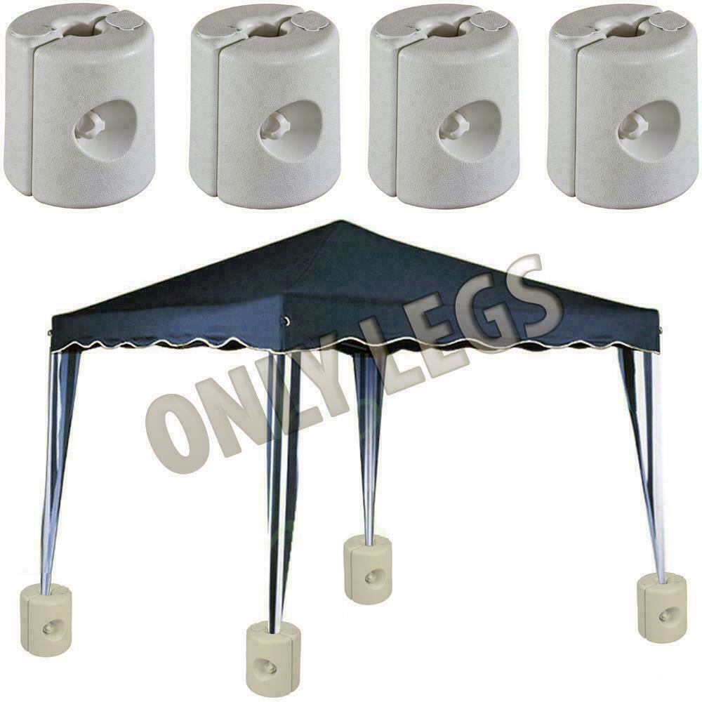4 PACK OF GAZEBO FOOT LEGS POLE ANCHOR WEIGHTS MARQUEE PARTY TENT