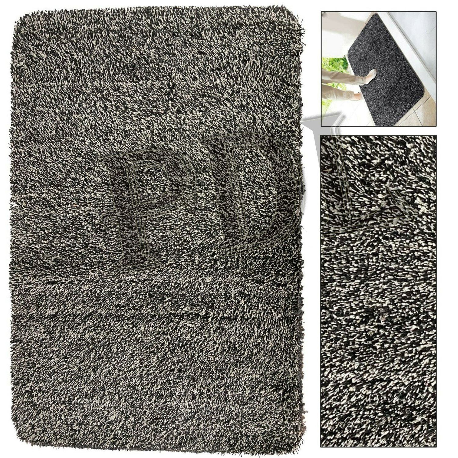 Super Absorbent Doormat Magic Step Door Mat Microfibre Washable Indoor