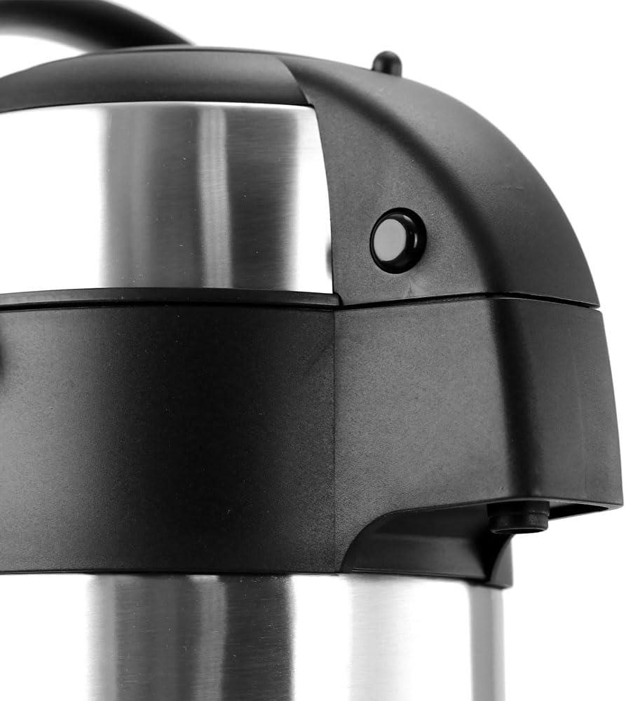 3L/5L Stainless Steel Airpot Hot Tea Coffee Drinks Vacuum Flask Jug Pump Teapots - Picture 19 of 19