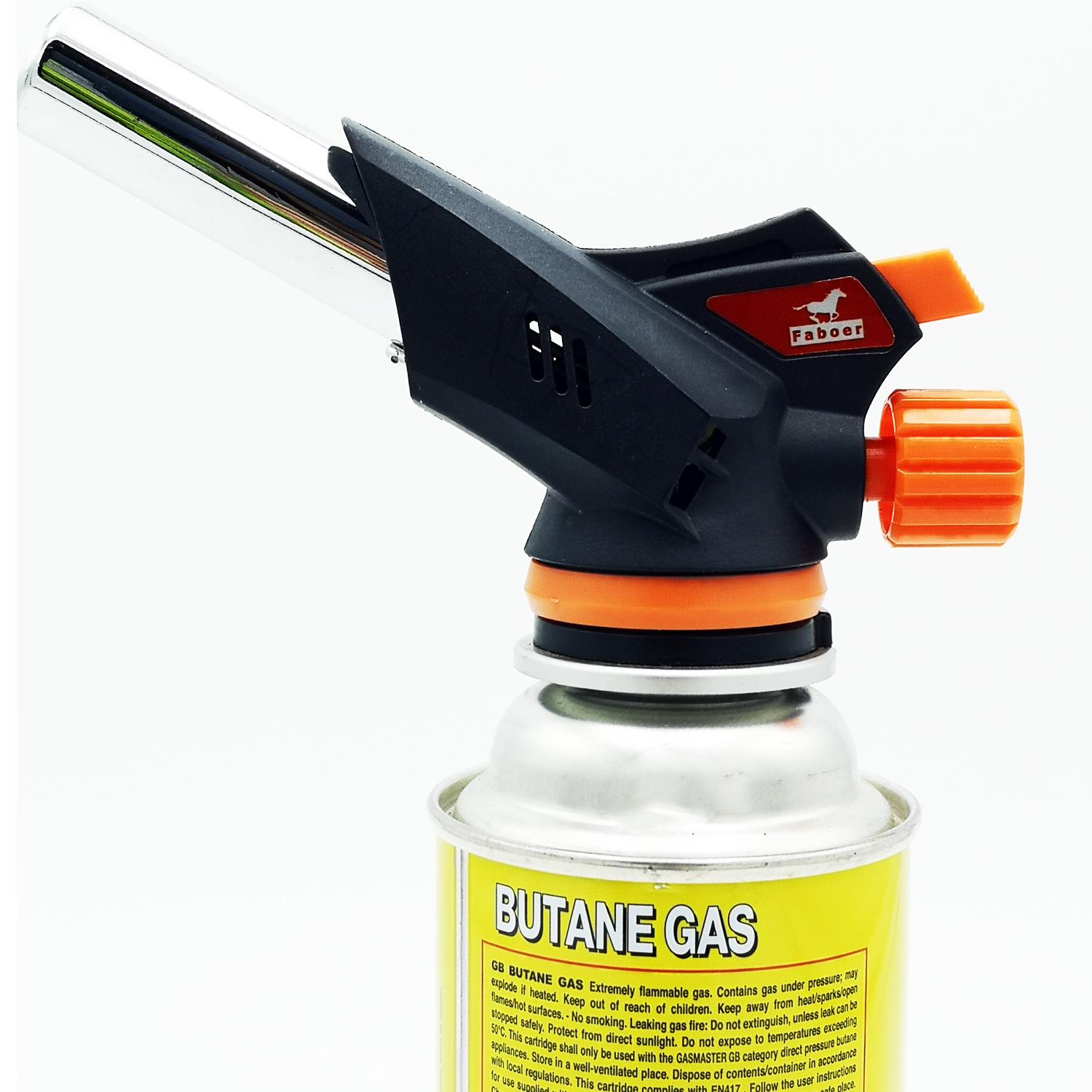 BLOW TORCH BUTANE FLAMETHROWER WEED BURNER WELDING 4 GAS AUTO IGNITION