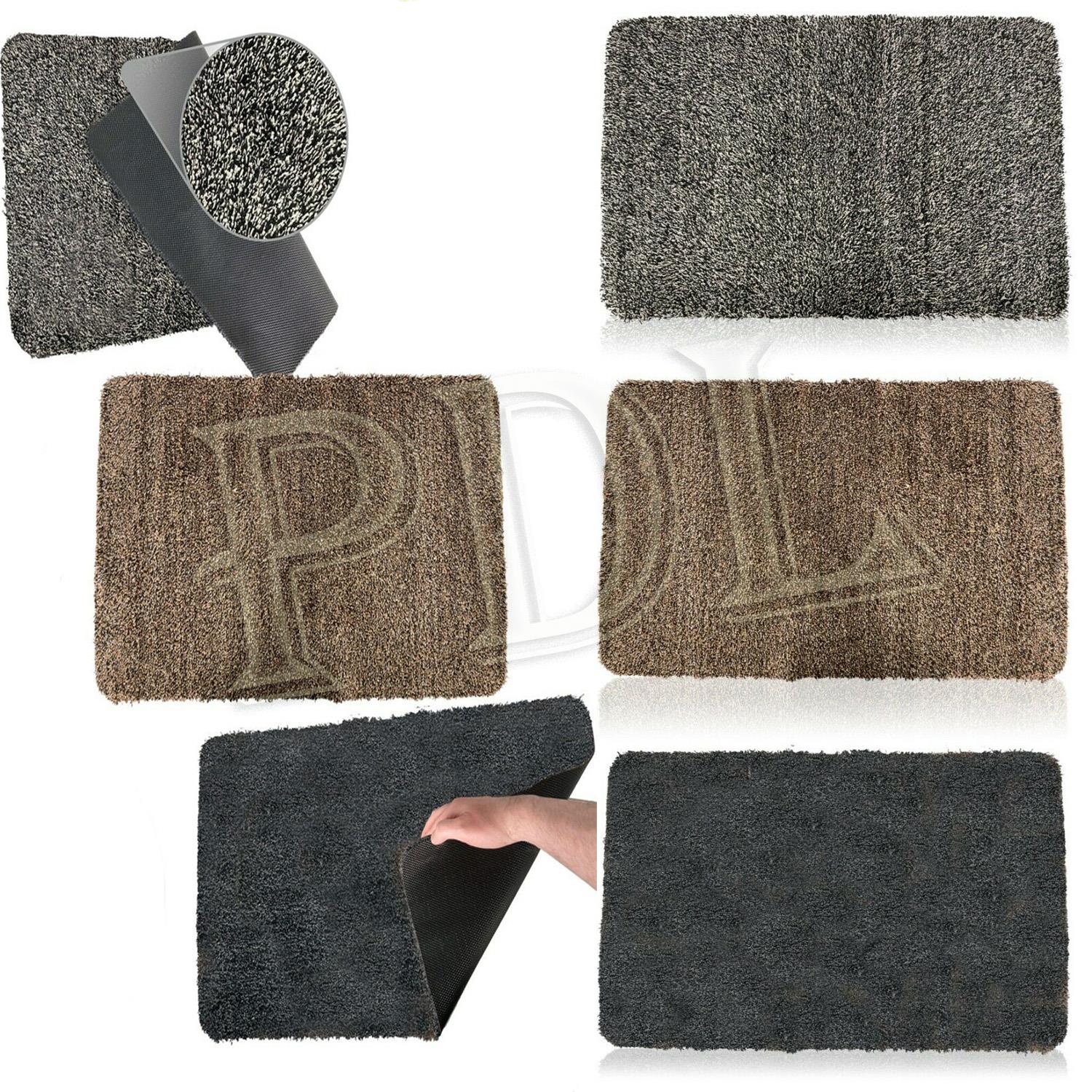 Super Absorbent Doormat Magic Step Door Mat Microfibre Washable Indoor
