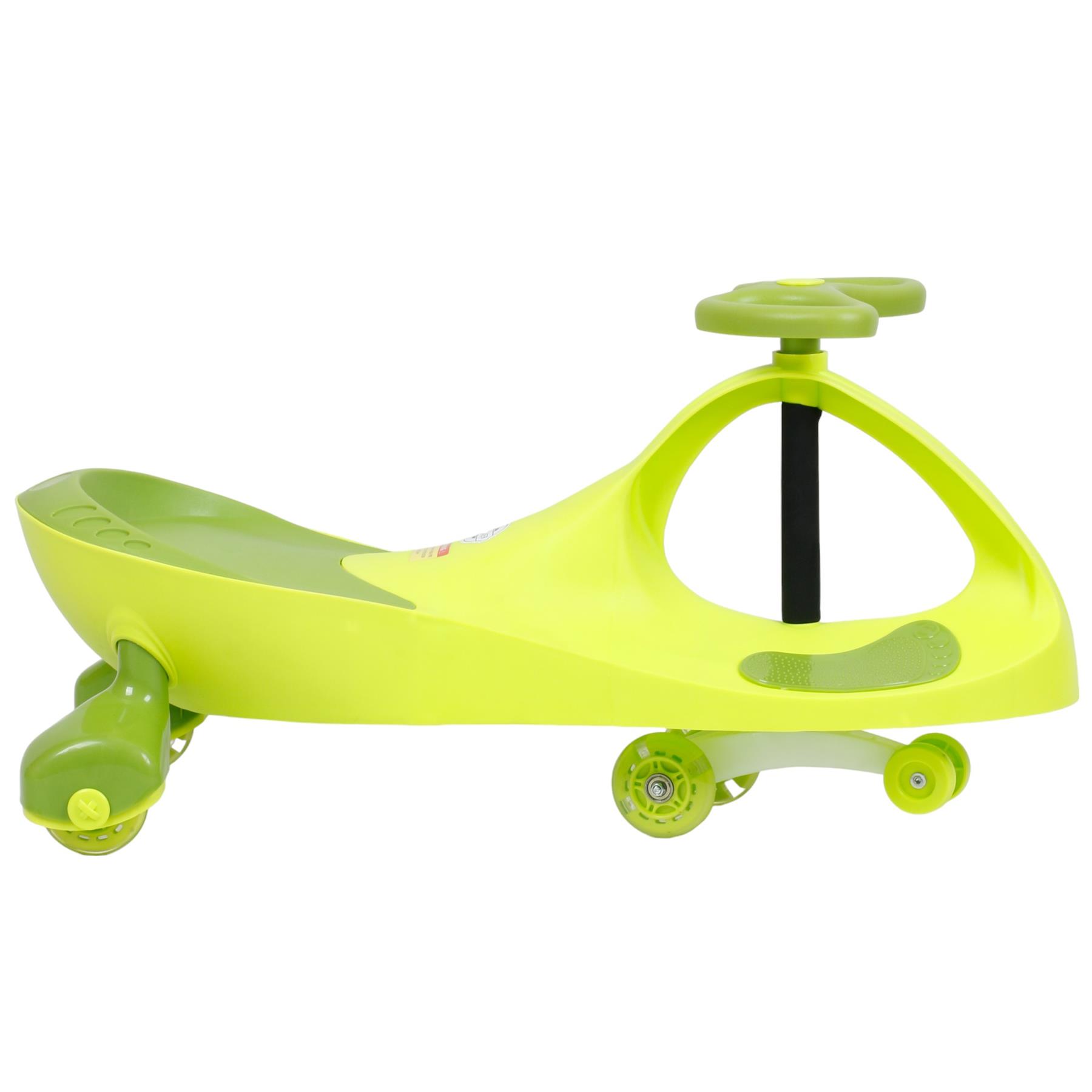 FLICKER SWING CAR RIDE ON SWIVEL SCOOTER KIDS TOY WIGGLE GYRO TWIST & GO - Picture 6 of 18