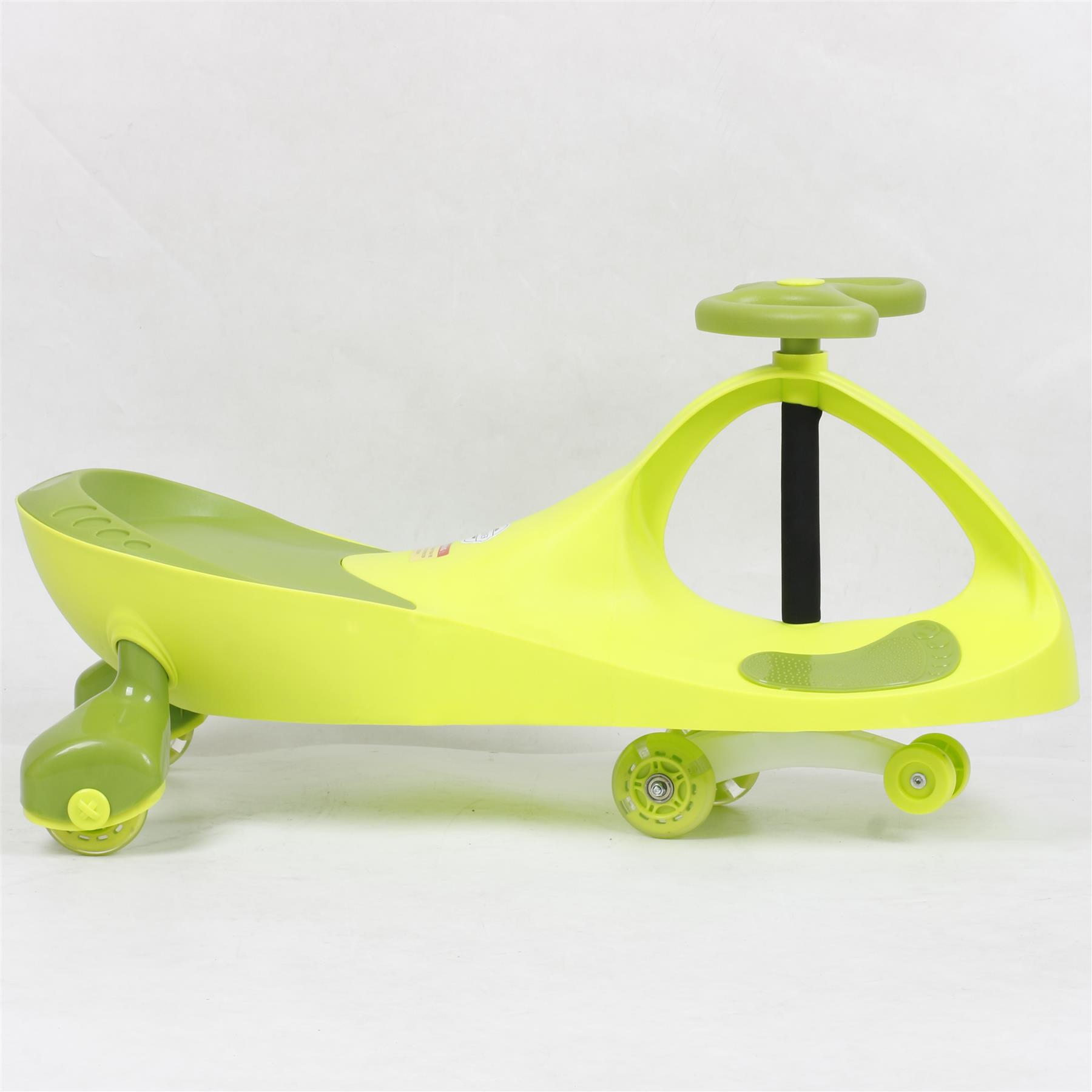 FLICKER SWING CAR RIDE ON SWIVEL SCOOTER KIDS TOY WIGGLE GYRO TWIST & GO - Picture 7 of 18