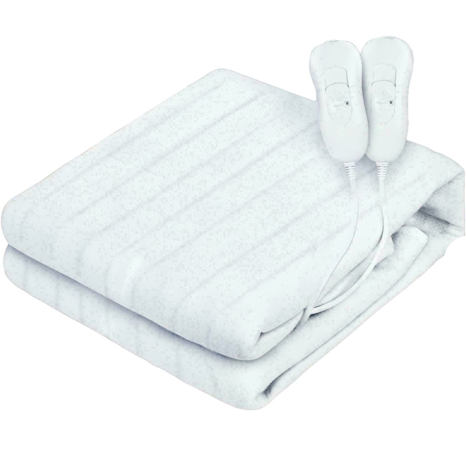Electric Blanket Heated Washable Fleece Under Luxury Single Double King