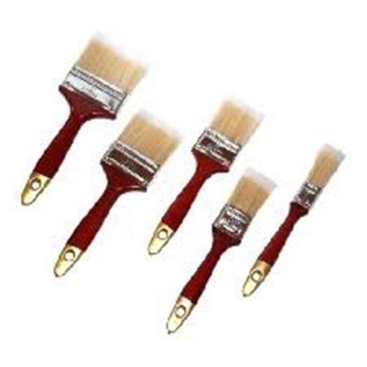 5 Piece DIY Paint Brush Home Painting Decorating Art Kit Set Durable Handles
