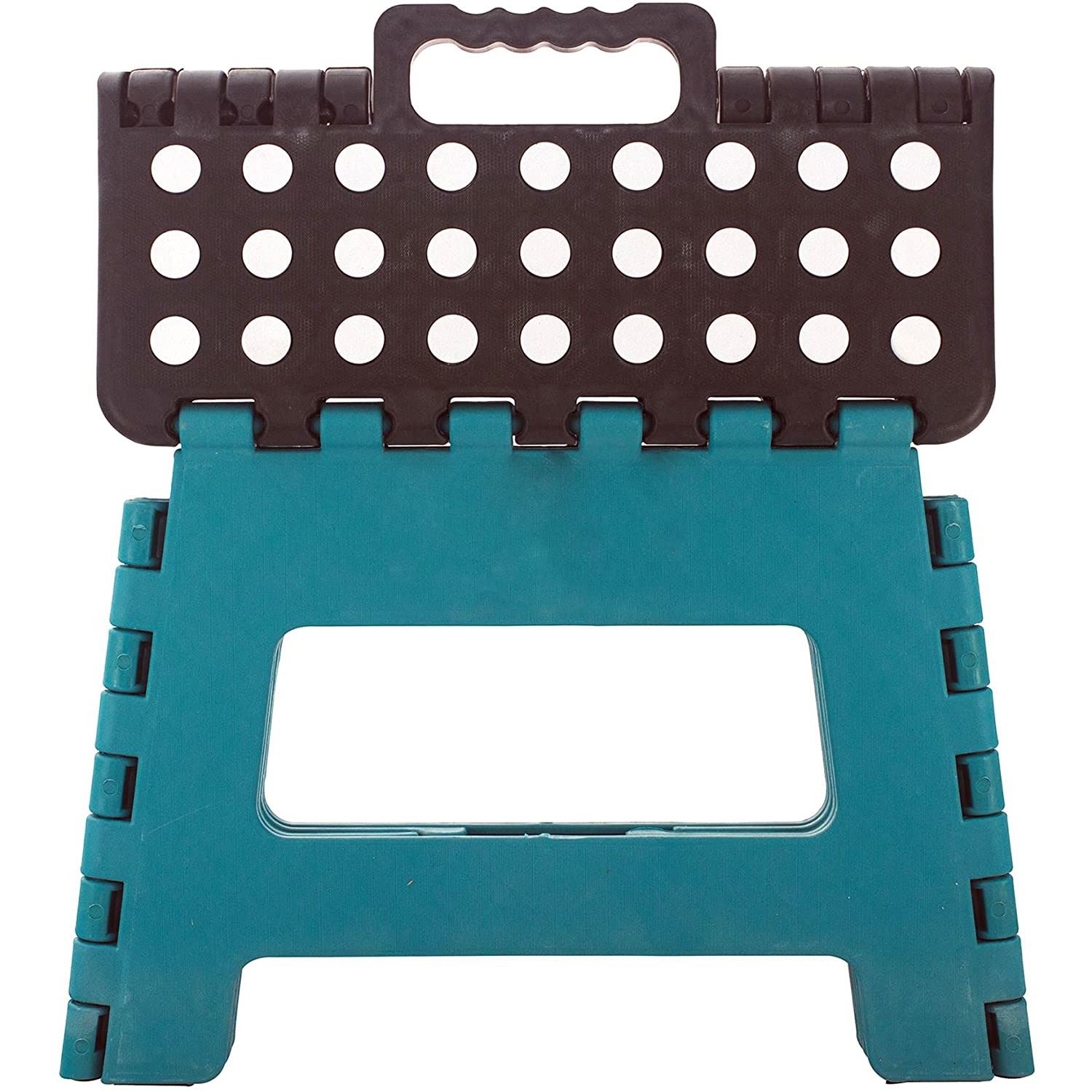 Small/Large Plastic Folding Step Stool Foldable Multi Purpose Dual Step Stool - Picture 18 of 21