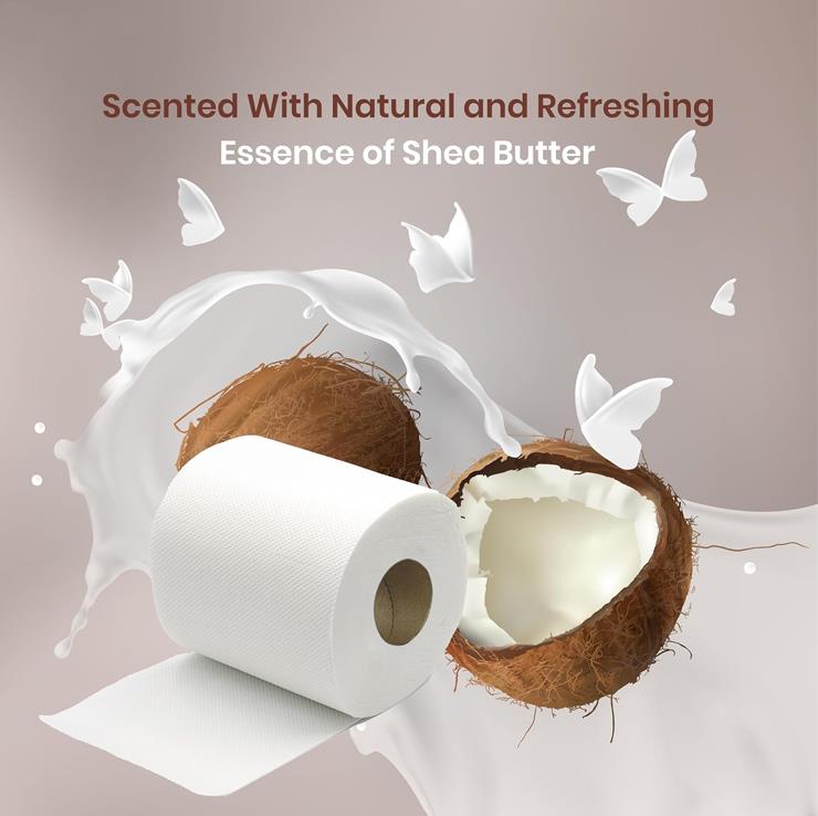 40 x Bliss Essence Scented Luxury Quilted 2Ply Bathroom Toilet Tissue Paper Roll - Picture 15 of 15