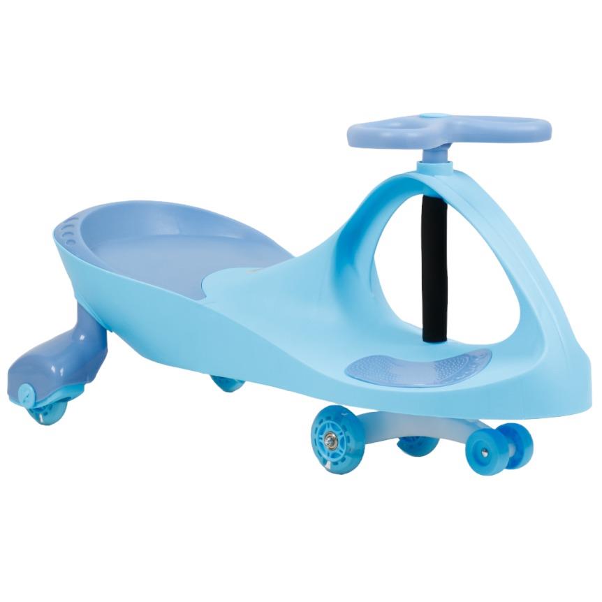 FLICKER SWING CAR RIDE ON SWIVEL SCOOTER KIDS TOY WIGGLE GYRO TWIST & GO - Picture 8 of 18