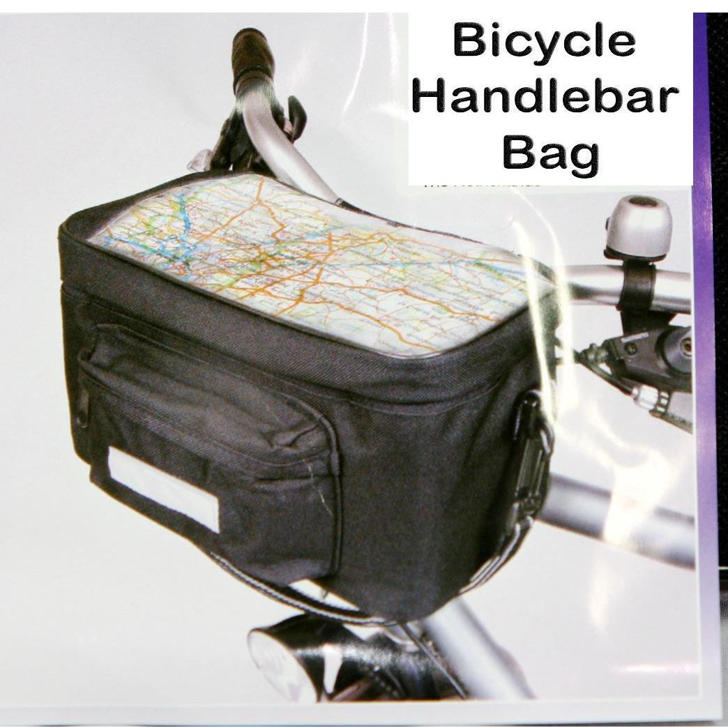 Sports Cycling Bike Bicycle Front Basket Handlebar Bar Bag Outdoor Panniers