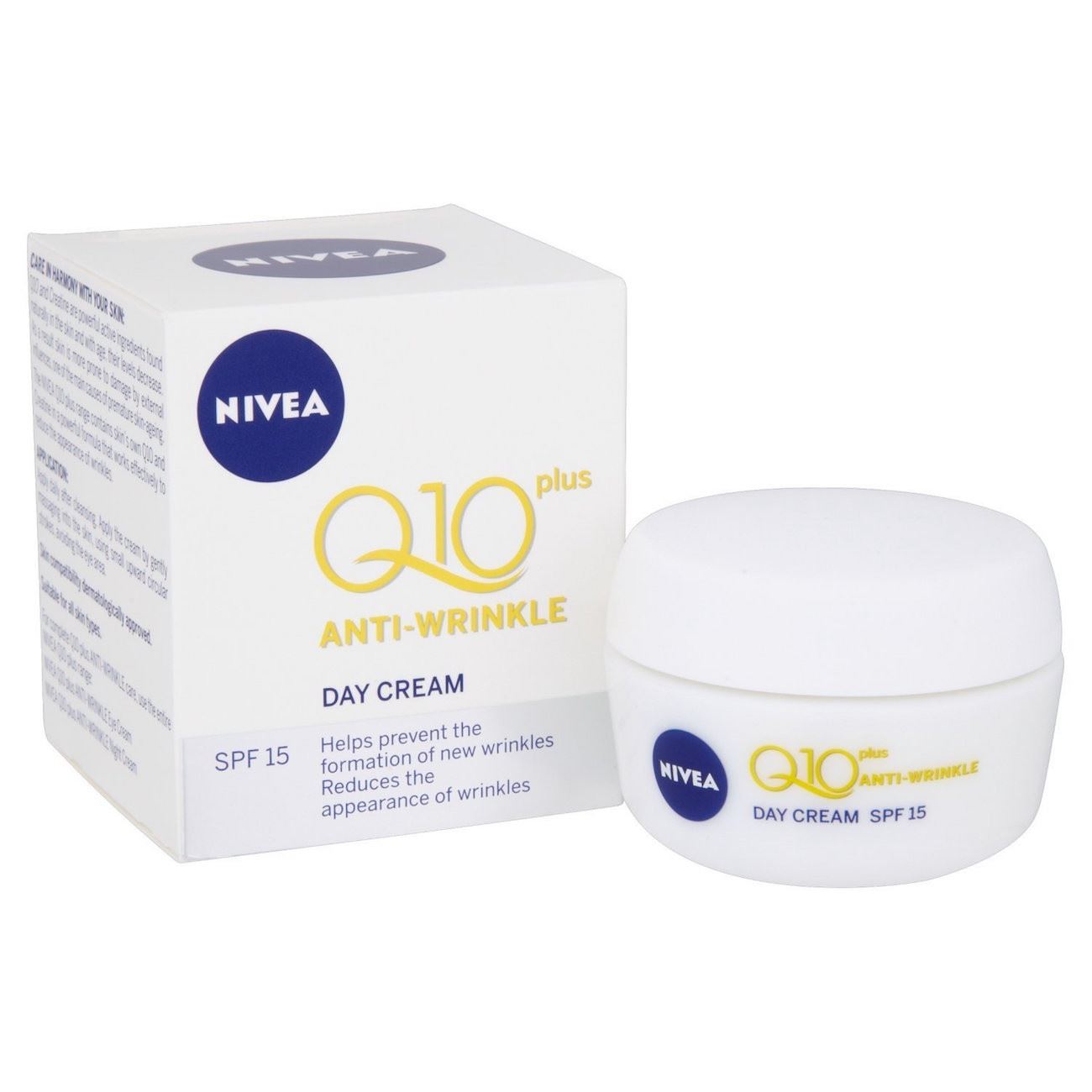 nivea anti wrinkle q10 plus