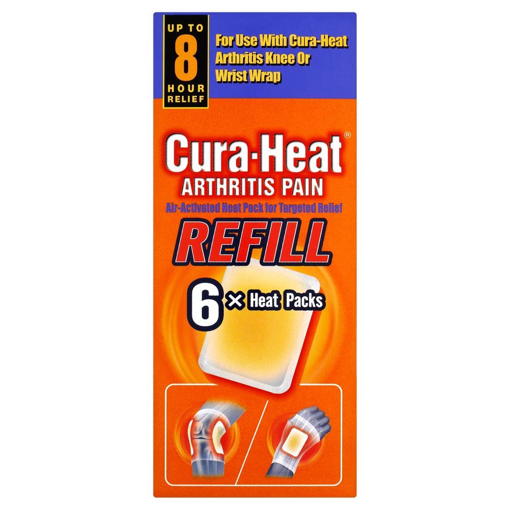 CuraHeat Arthritis Pain Refil x 6 6 Pack eBay