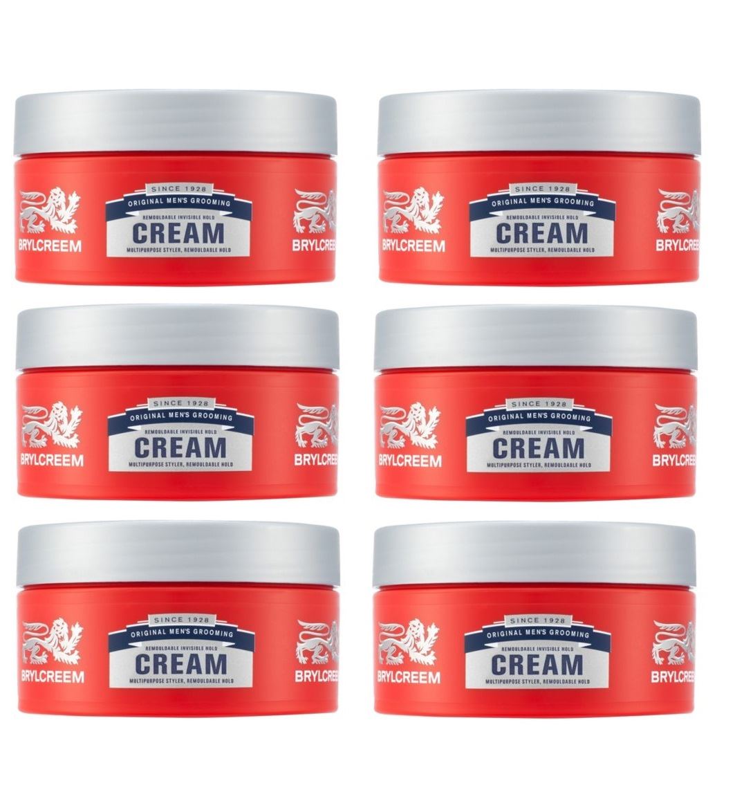 Brylcreem Styling Hair Cream 75ml 1 2 3 6 Pack eBay