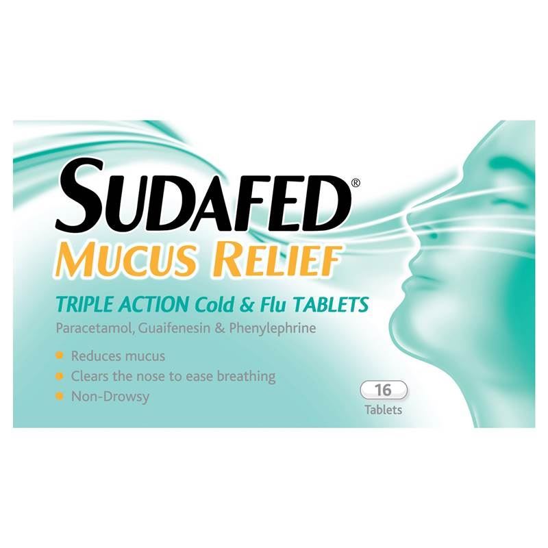 Sudafed Mucus Relief Triple Action Tablets 2 Pack 3574660667790 eBay