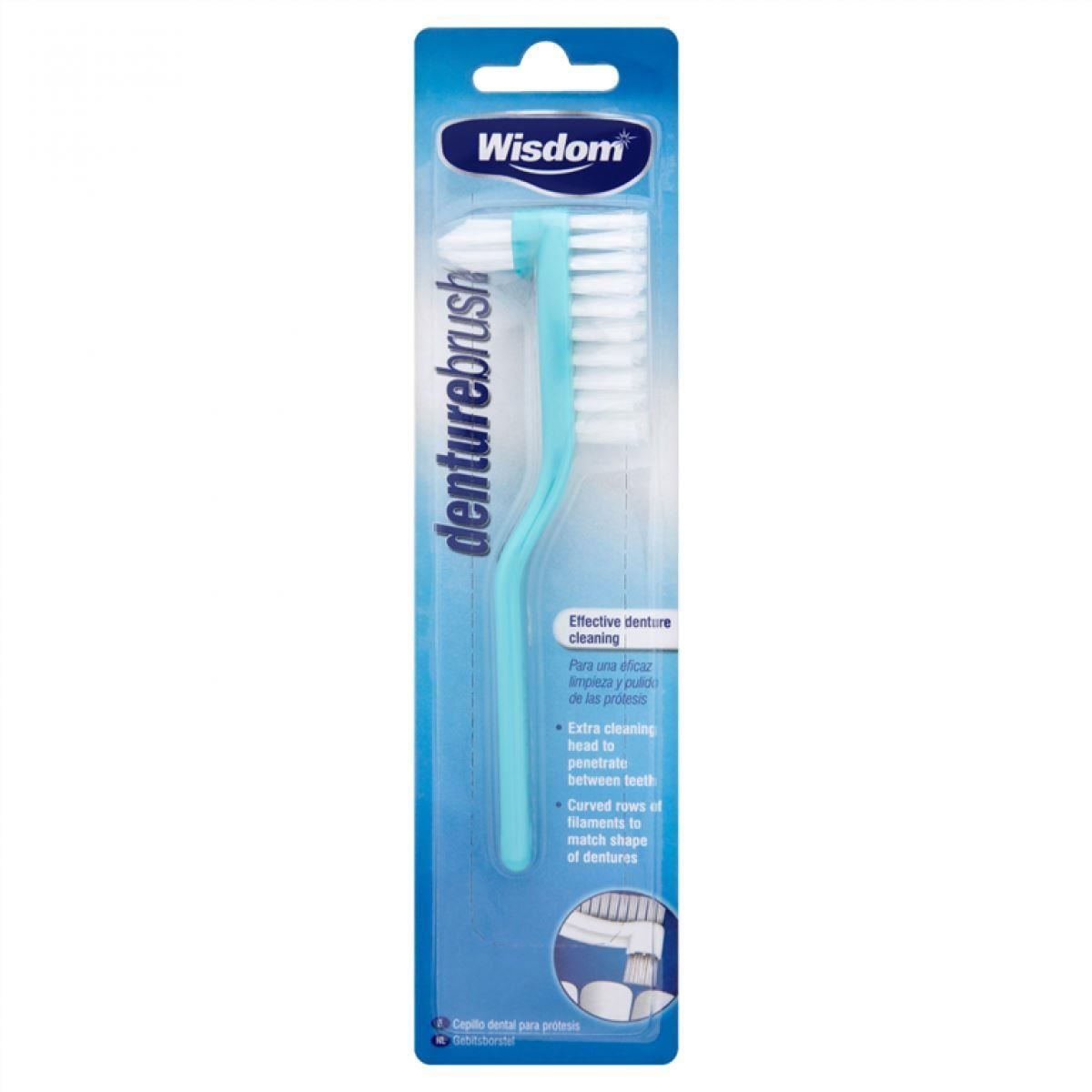 Wisdom DentureBrush Effective Cleaning Toothbrush 1 2 3 6 12 Packs eBay