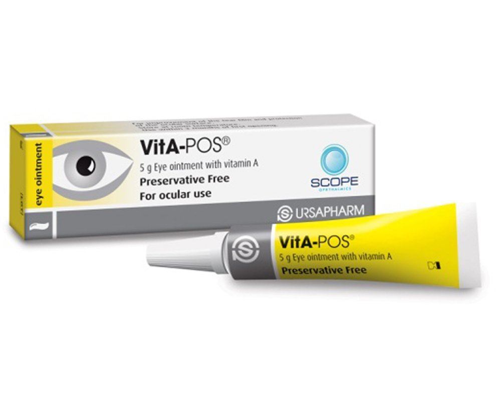 VitaPos Eye Ointment with Vitamin A 5g eBay