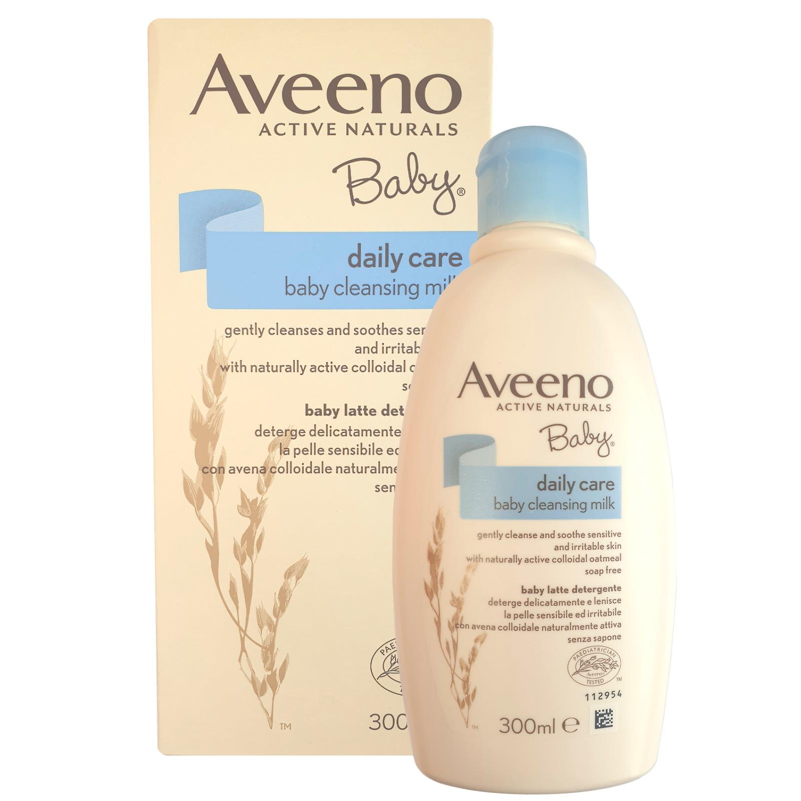 aveeno baby cleansing milk