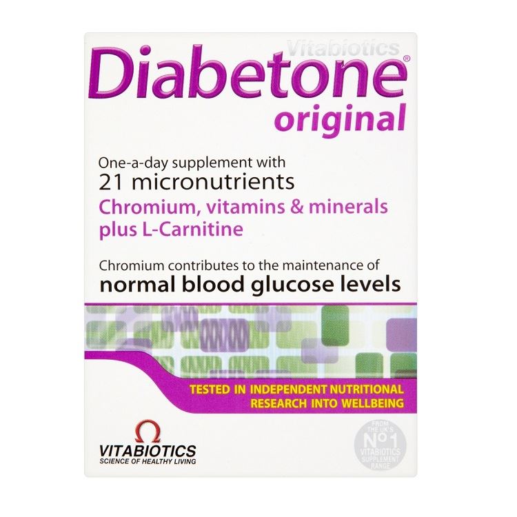 Vitabiotics Diabetone Original 30 Tablets Chromium Vitamins Minerals Ebay