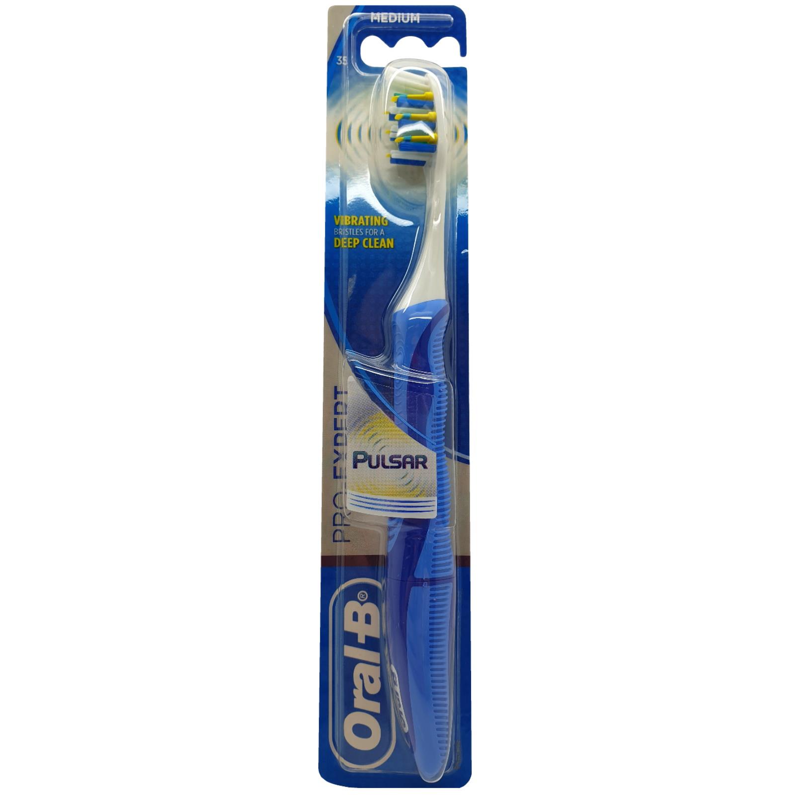 OralB Pulsar ProExpert 35 Medium Toothbrush eBay