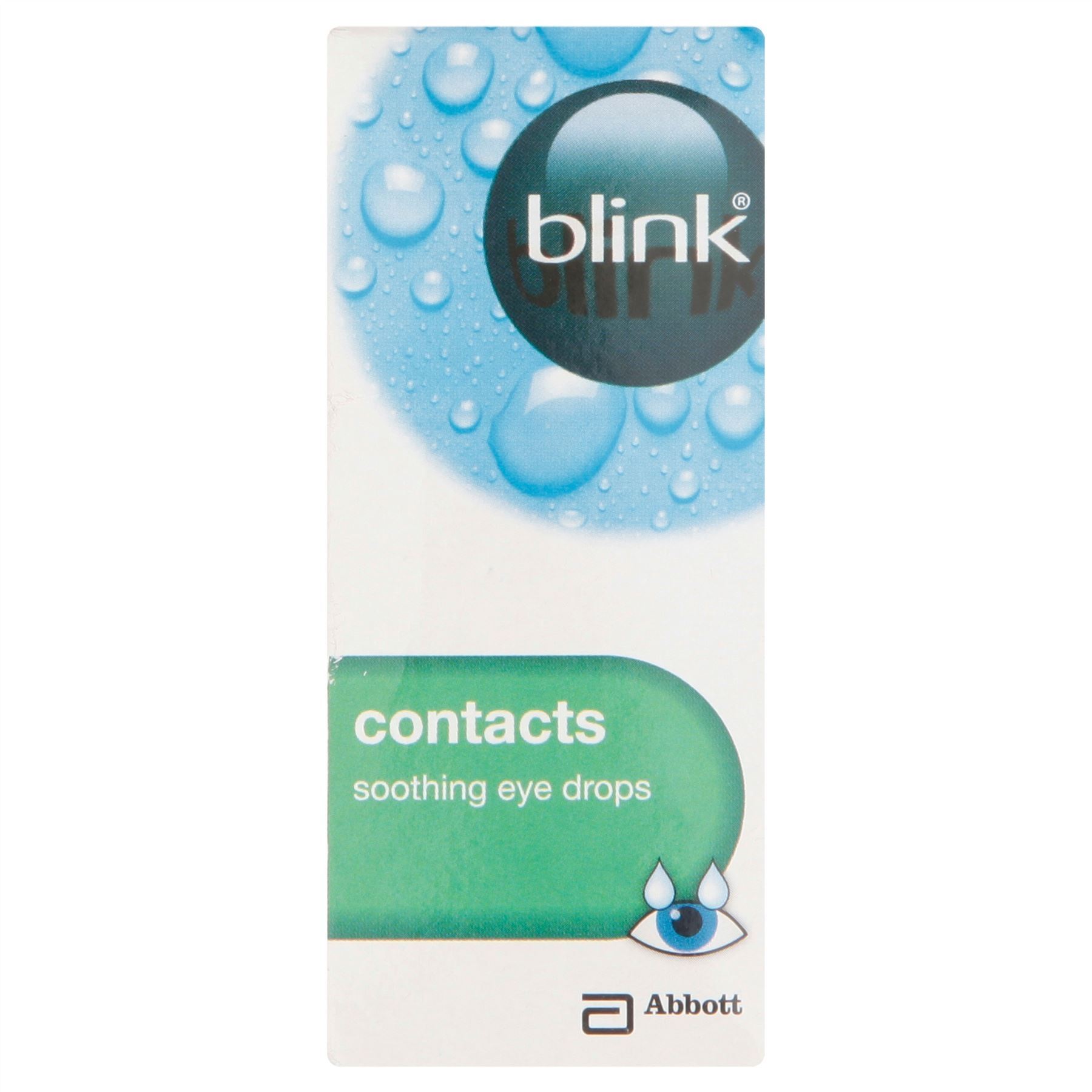 Blink Contacts Soothing Eye Drops 10ml 1 2 3 6 12 Packs eBay